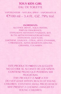 Foto 3 | Perfume Tous Kids Girl para Niñas 100 ml - Venta Internacional