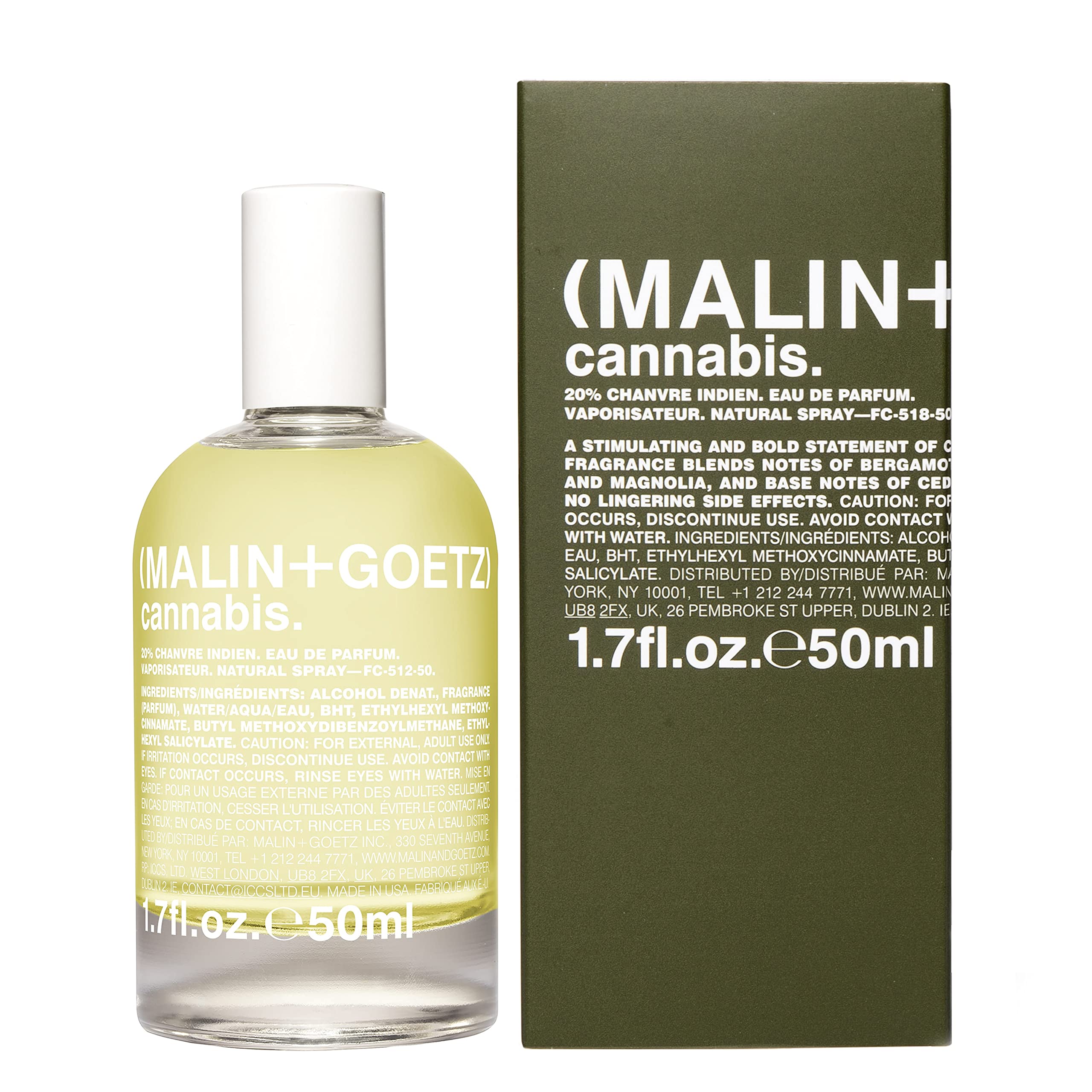 Foto 2 pulgar | Perfume Malin + Goetz Cannabis Eau De Parfum 50 ml Unisex - Venta Internacional
