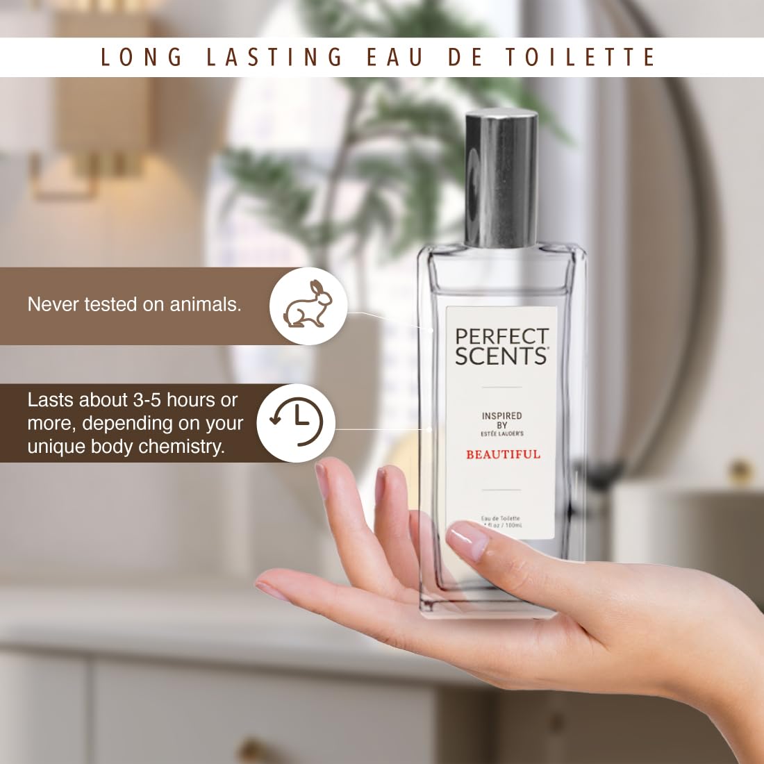 Foto 7 pulgar | Perfume Perfect Scents Beautiful 100 ml para Mujer-Venta Internacional