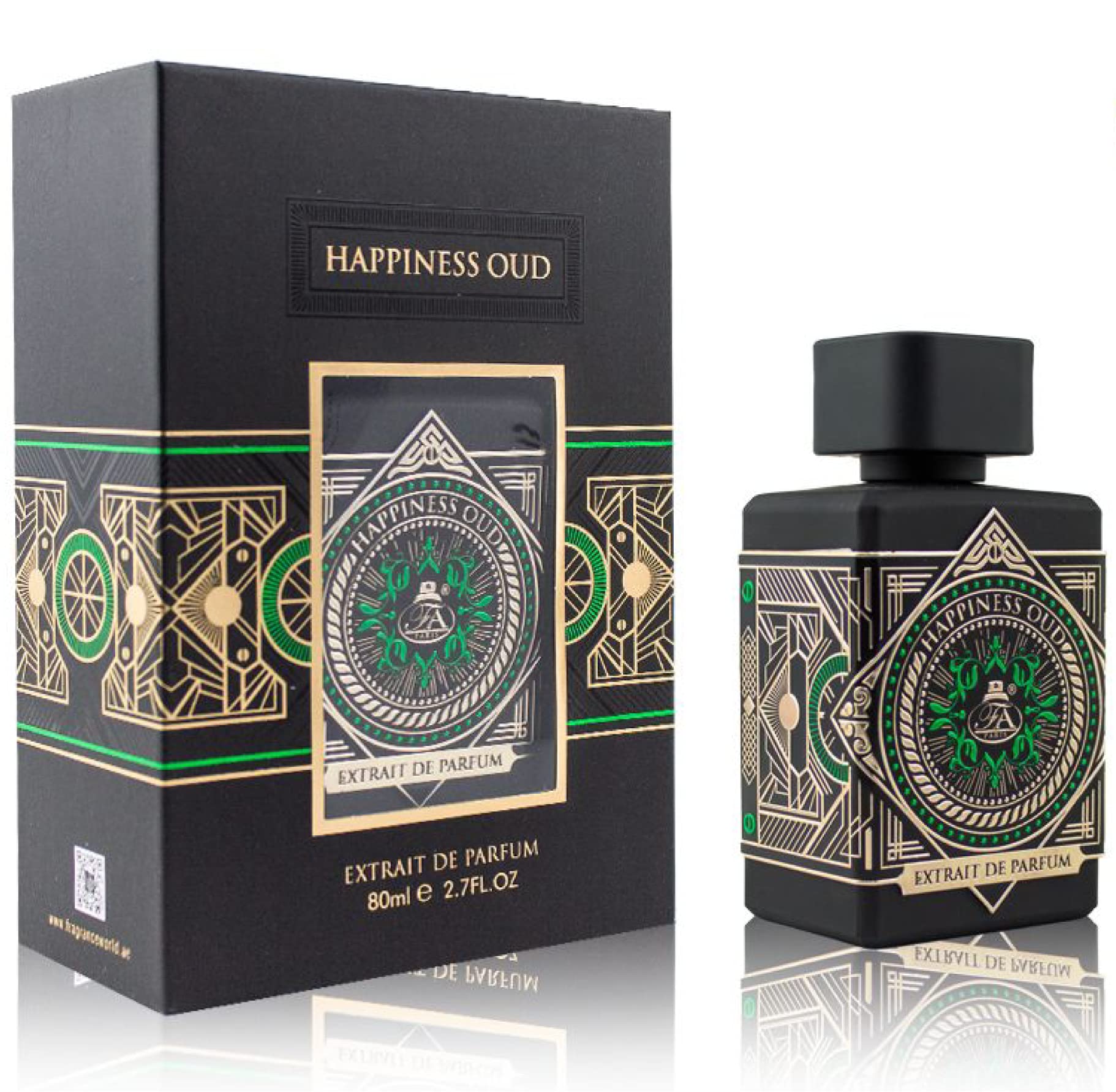Foto 2 pulgar | Fragancia De Perfume World Happiness Oud Extrait De Parfum 80 Ml - Venta Internacional.