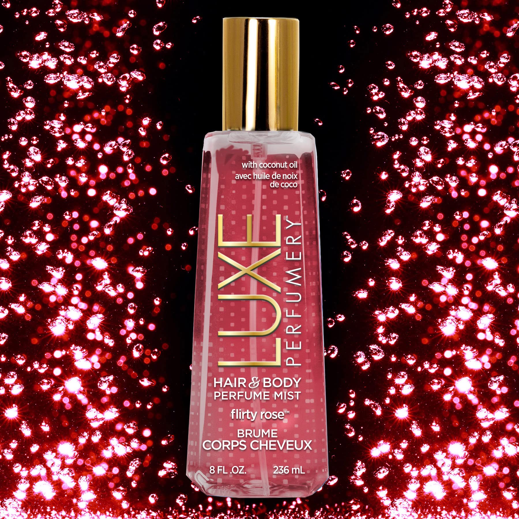 Foto 5 pulgar | Perfume Mist Luxe Perfumery Flirty Rose Para Cabello Y Cuerpo, 236 Ml - Venta Internacional.