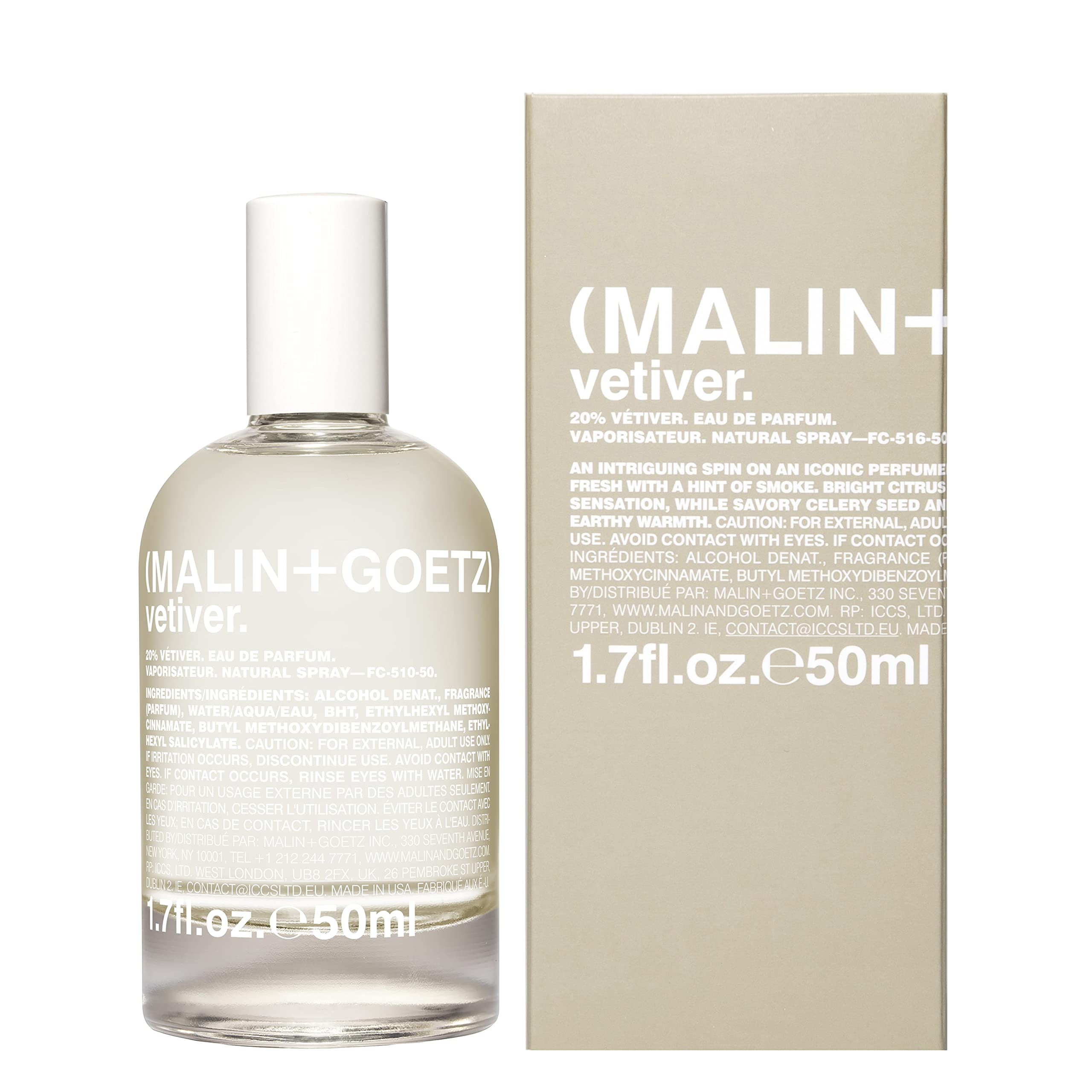 Foto 2 pulgar | Perfume Malin + Goetz Vetiver Eau De Parfum, 50 Ml, Para Hombre Y Mujer - Venta Internacional.