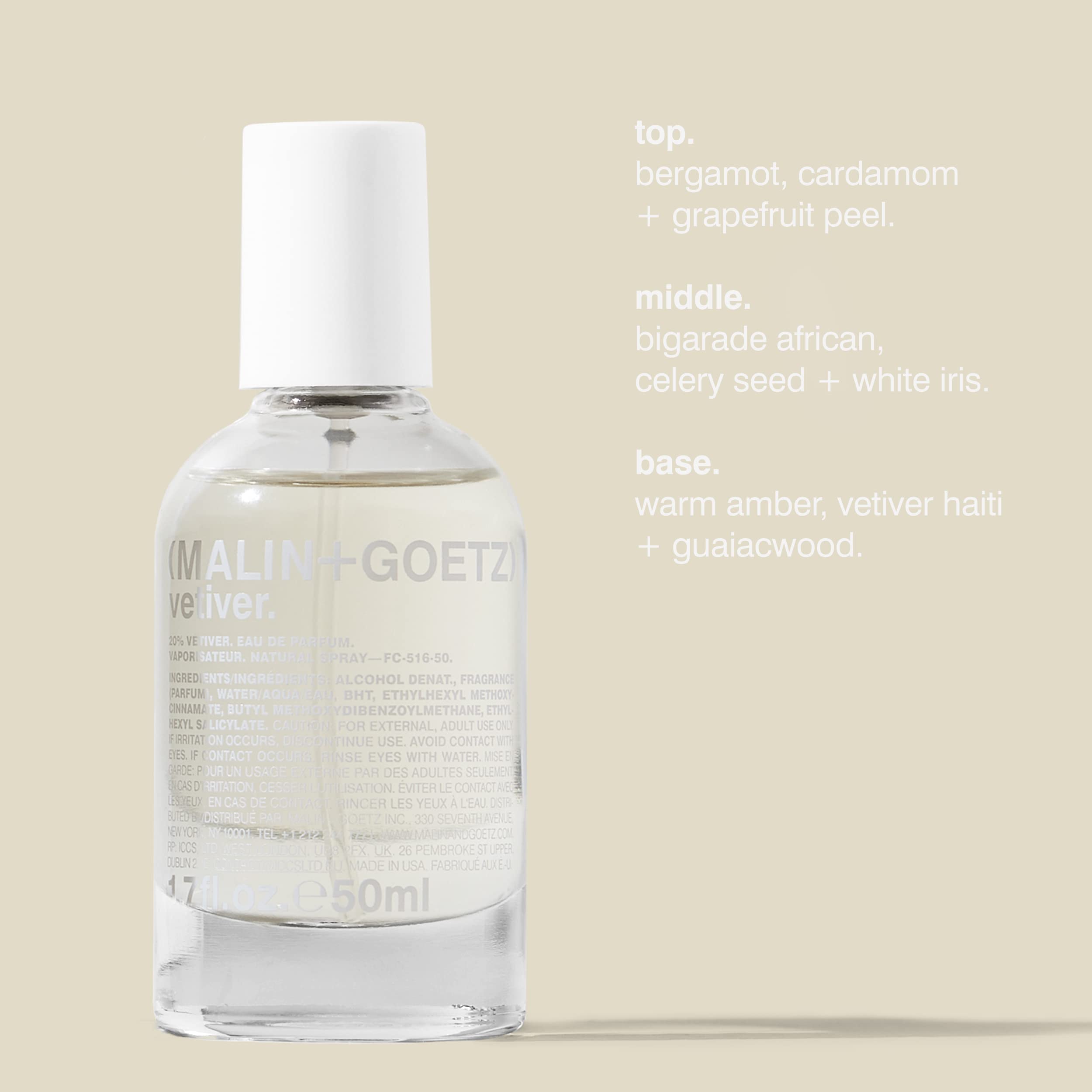 Foto 5 pulgar | Perfume Malin + Goetz Vetiver Eau De Parfum, 50 Ml, Para Hombre Y Mujer - Venta Internacional.