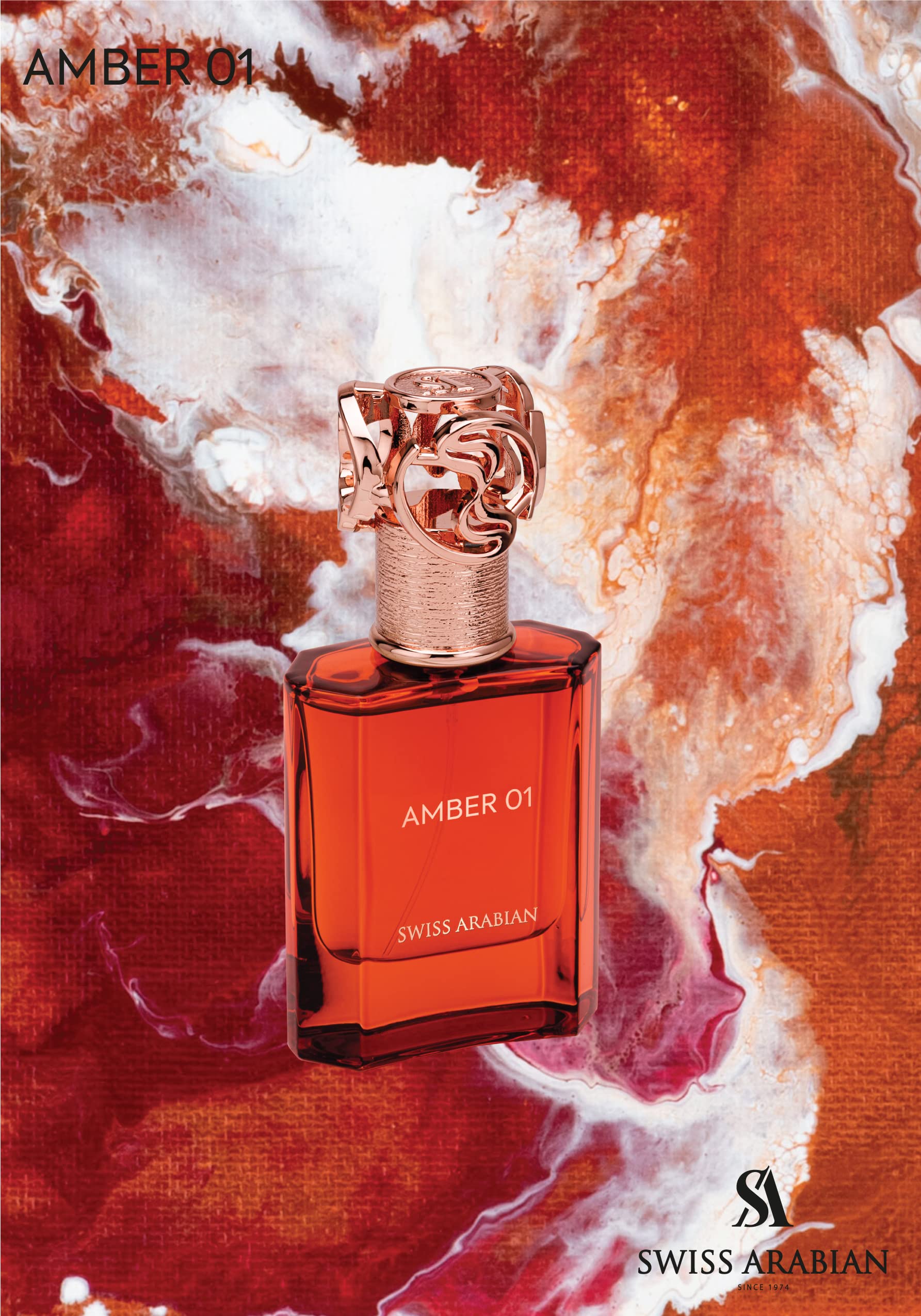 Foto 4 pulgar | Perfume Swiss Arabian Amber 01 Edp 50 ml para Mujer-Venta Internacional