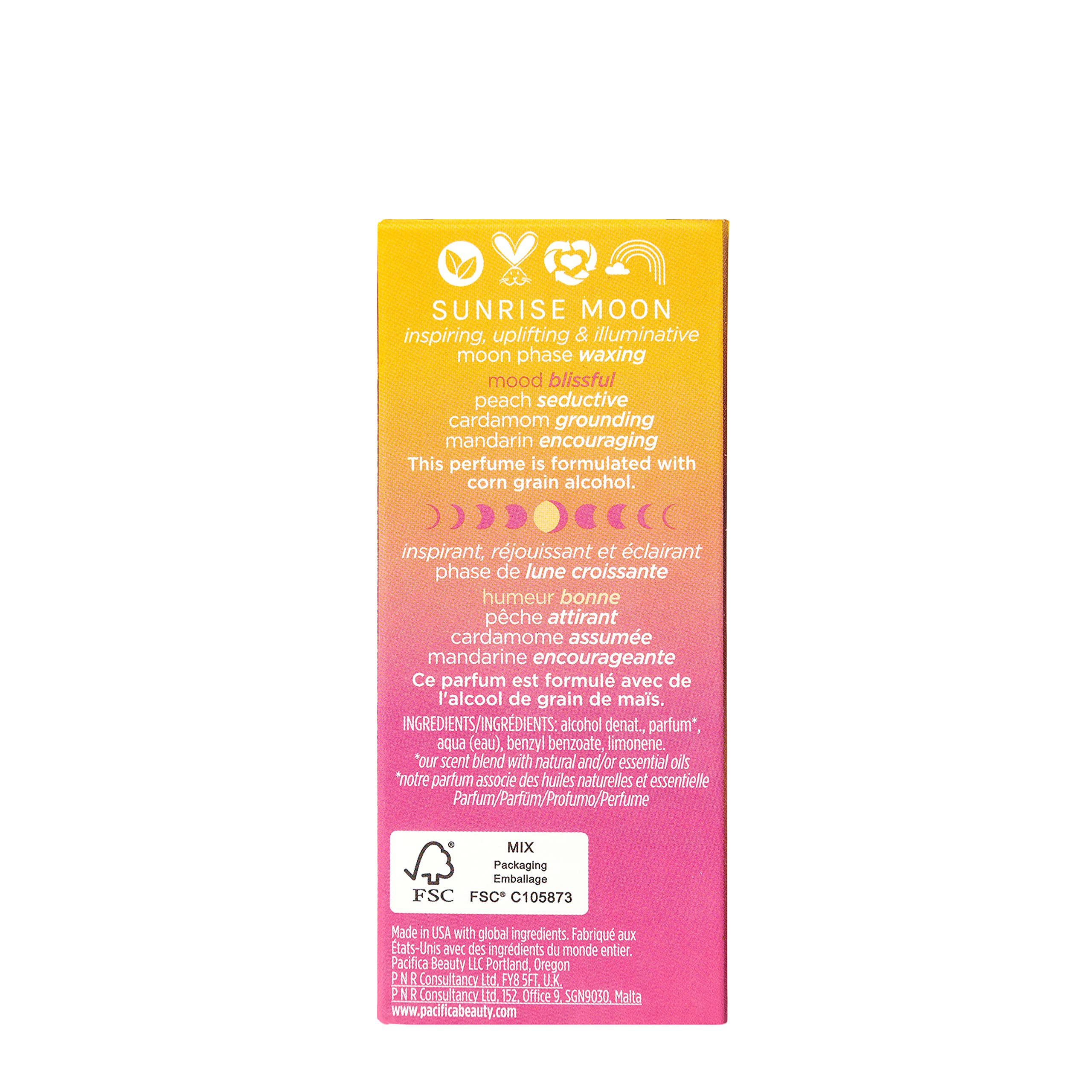 Foto 5 pulgar | Perfume En Aerosol Pacifica Beauty Sunrise Moon 30 Ml Para Ella - Venta Internacional.