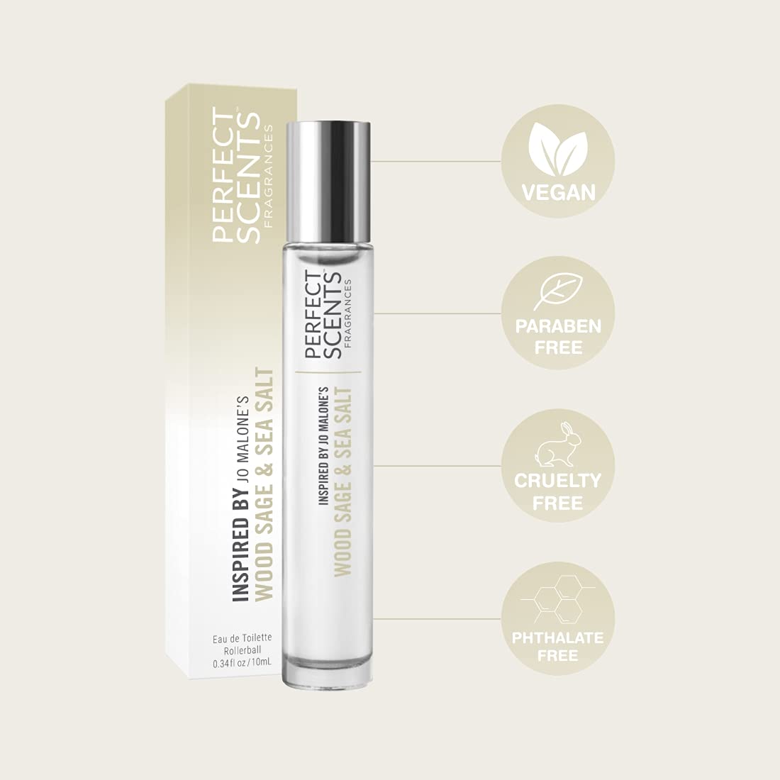 Foto 5 pulgar | Perfume Perfect Scents Wood Sage & Sea Salt 10 ml para Mujer-Venta Internacional