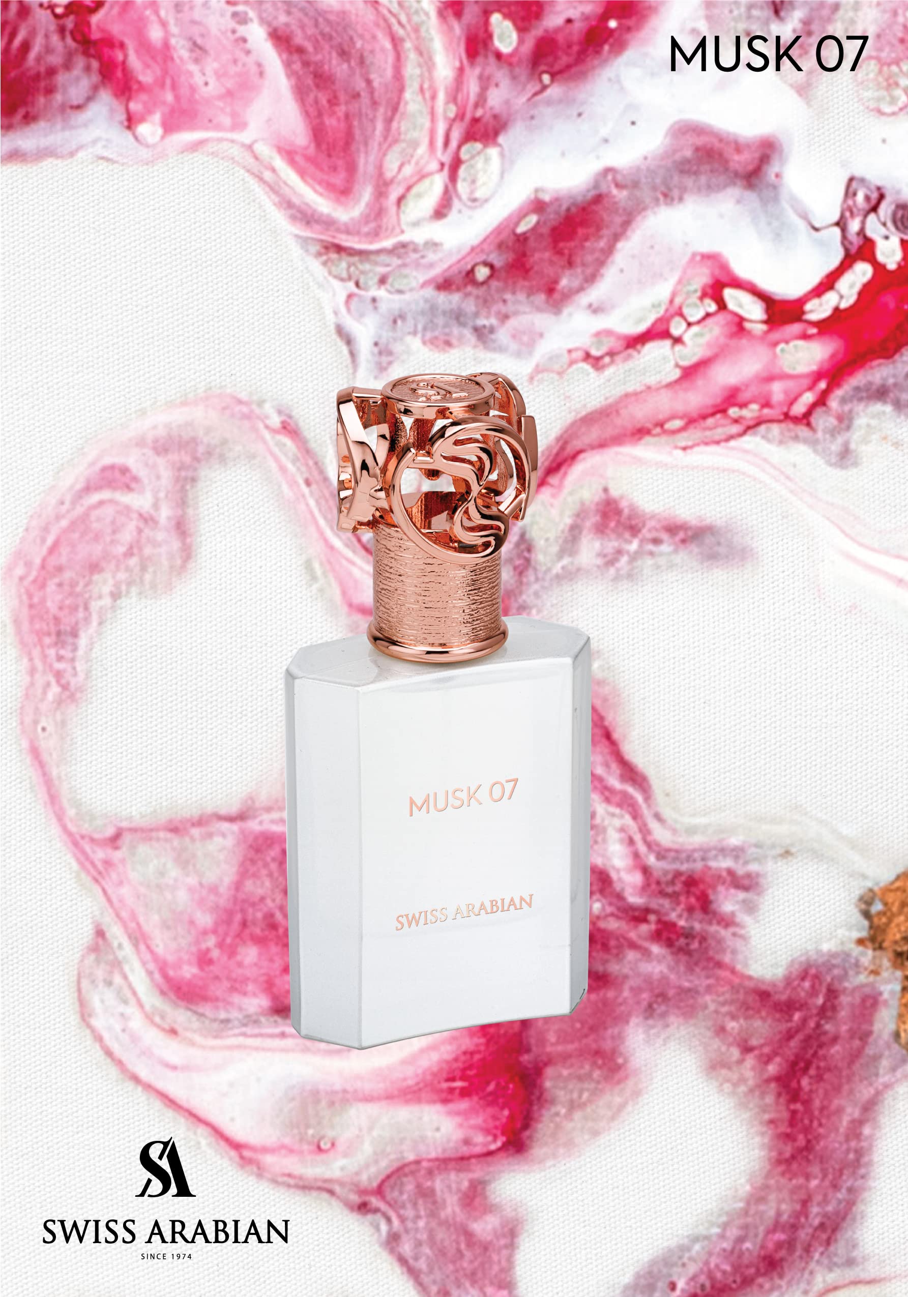 Foto 4 pulgar | Perfume Swiss Arabian Musk 07 Eau De Parfum Para Mujer, 50 Ml - Venta Internacional.