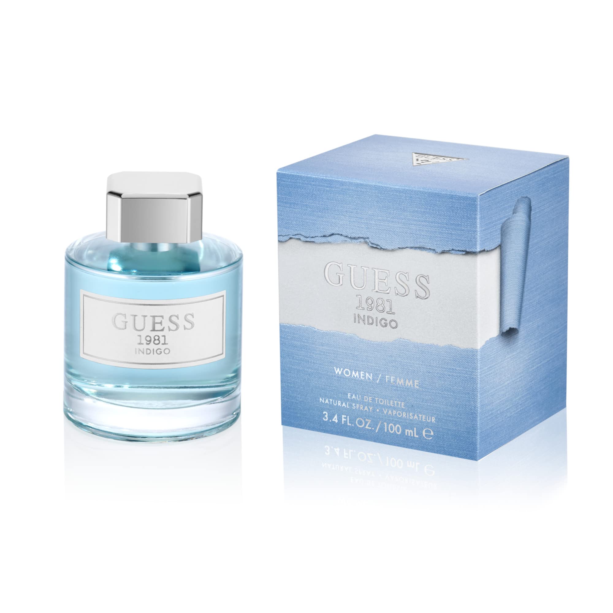 Foto 2 pulgar | Perfume Guess 1981 Indigo Eau De Toilette Para Mujer, 50 Ml - Venta Internacional.