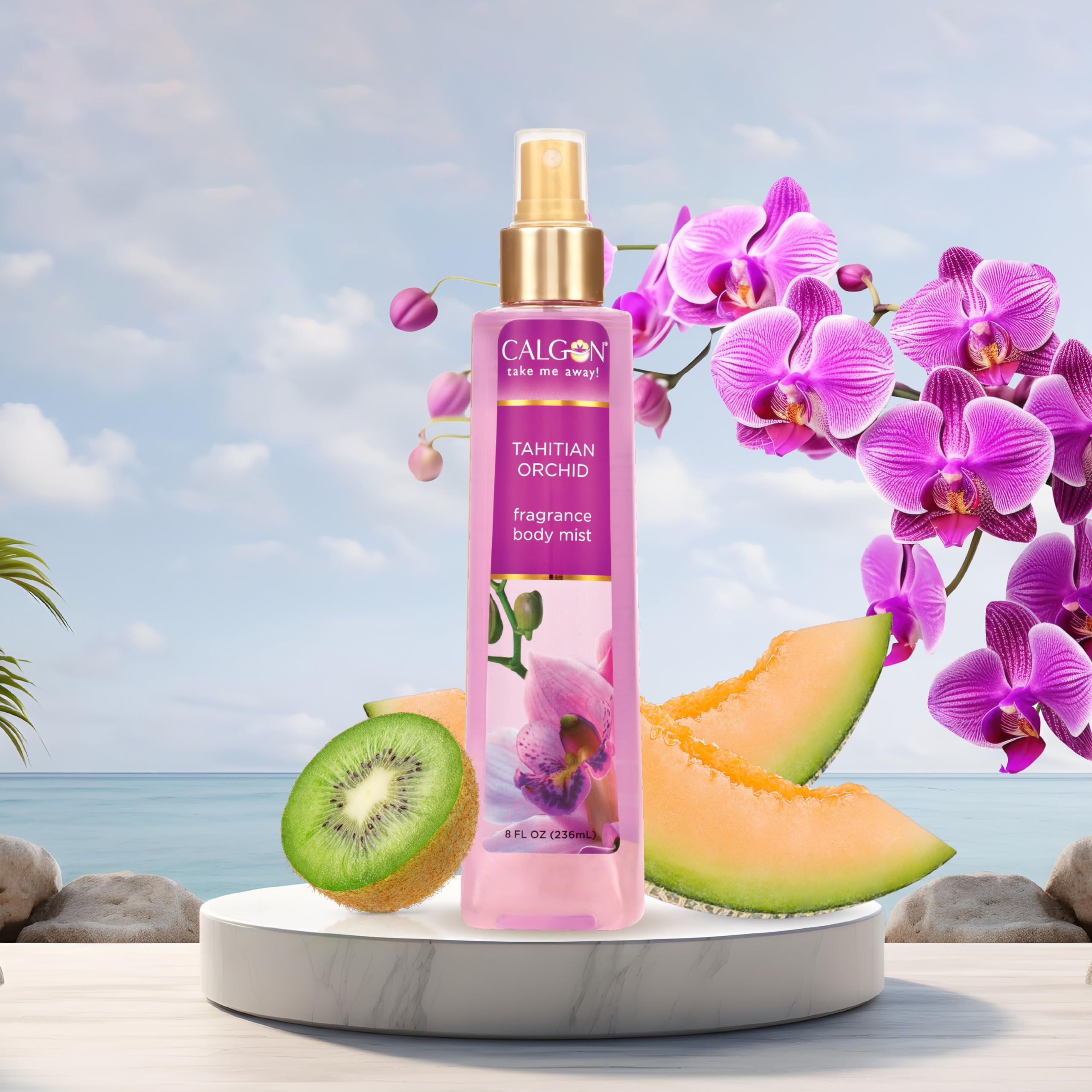 Foto 8 pulgar | Bruma Corporal Con Fragancia Calgon Tahitian Orchid 240 Ml - Venta Internacional.