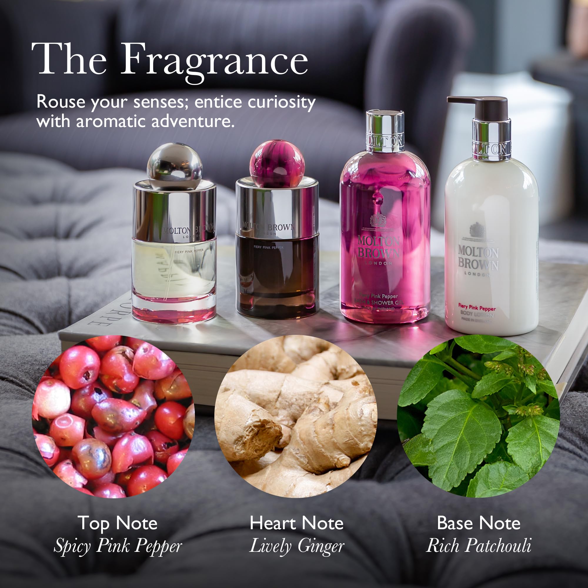 Foto 3 pulgar | Perfume Molton Brown Fiery Pink Pepper Eau De Toilette, 100 Ml - Venta Internacional.