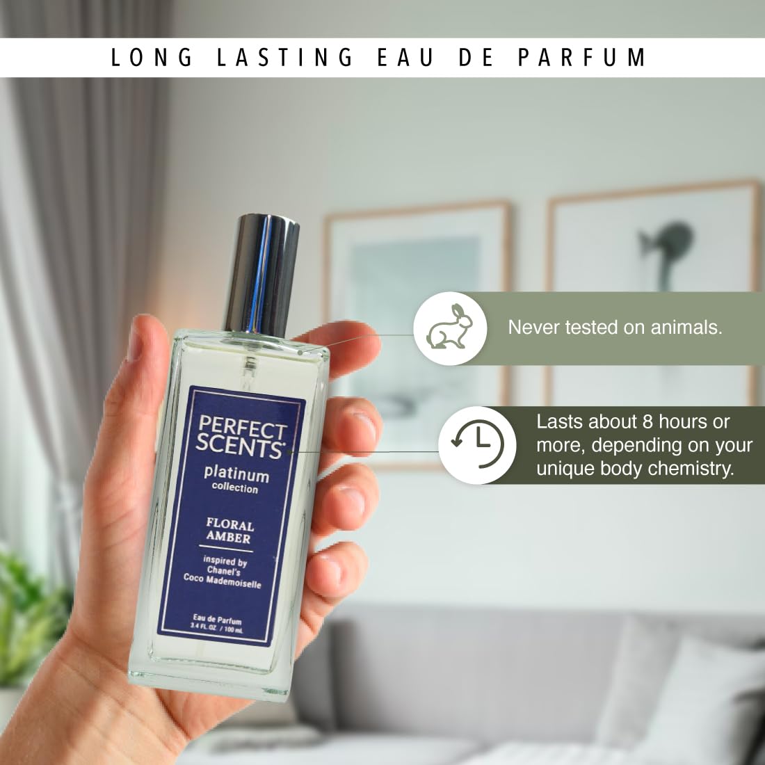 Foto 7 pulgar | Perfume Instyle Fragrances Platinum Edp 100 ml para Mujer-Venta Internacional