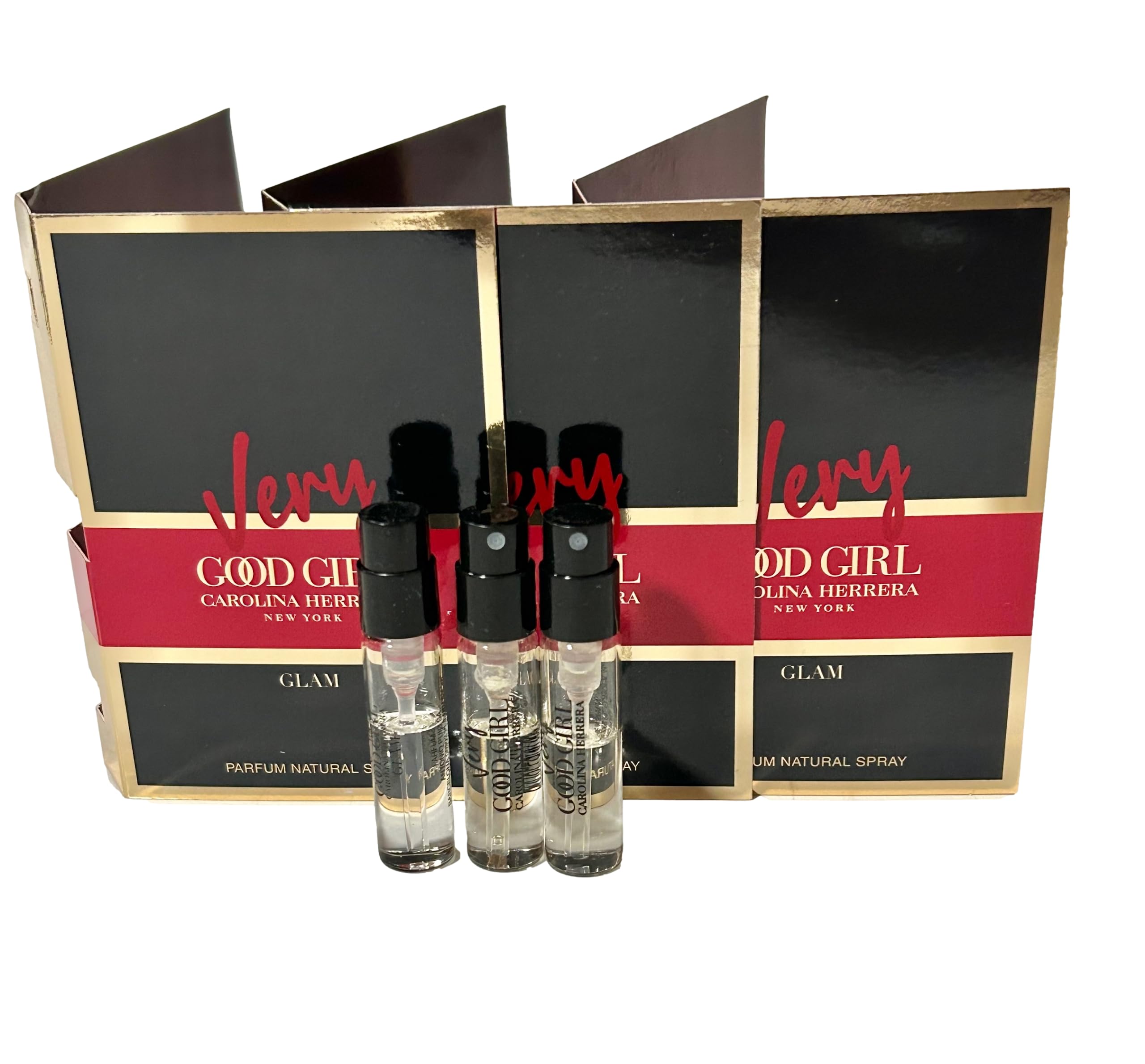Foto 2 pulgar | Perfume Carolina Herrera Very Good Girl Glam Parfum 1.5 ml 3 Unidades - Venta Internacional