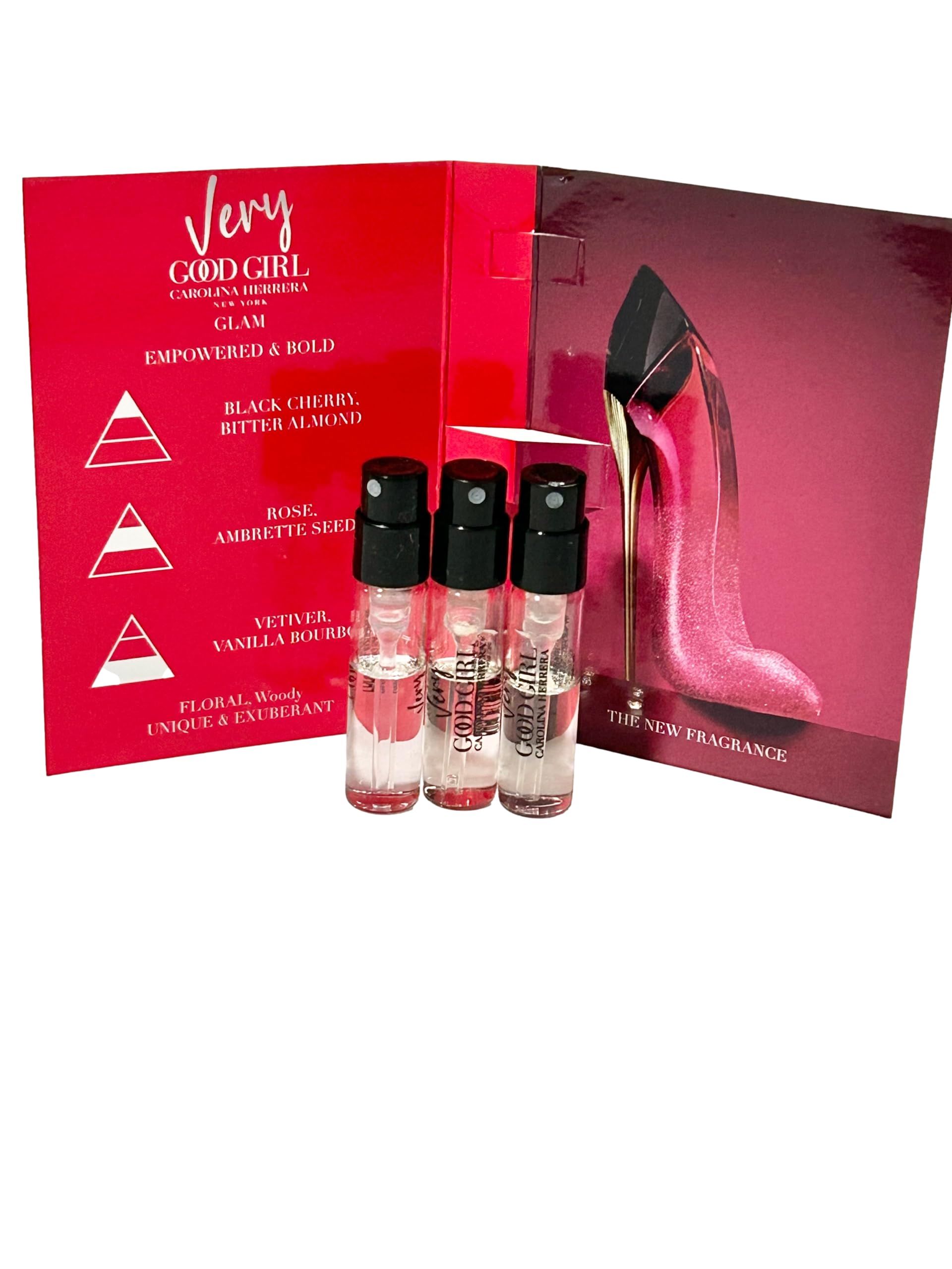 Foto 4 pulgar | Perfume Carolina Herrera Very Good Girl Glam Parfum 1.5 ml 3 Unidades - Venta Internacional