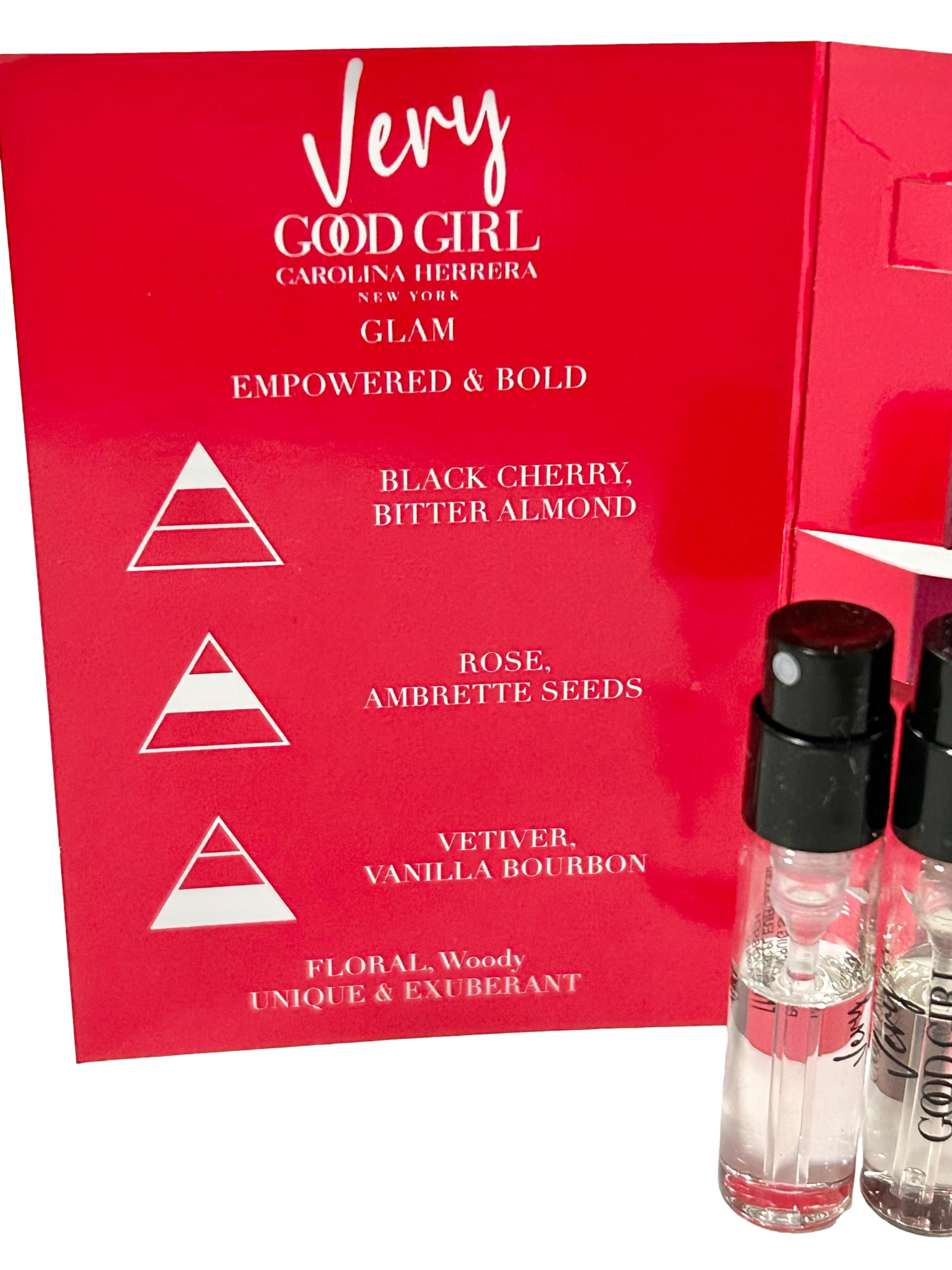Foto 5 pulgar | Perfume Carolina Herrera Very Good Girl Glam Parfum 1.5 ml 3 Unidades - Venta Internacional