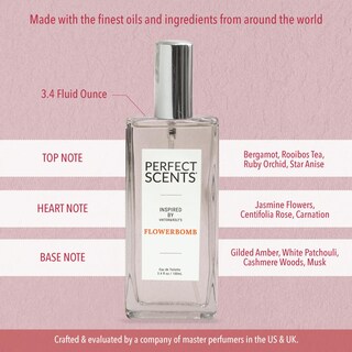 Foto 7 | Perfume Perfect Scents Inspirado En Flowerbomb De V&r Edt 100 ml para Mujer-Venta Internacional