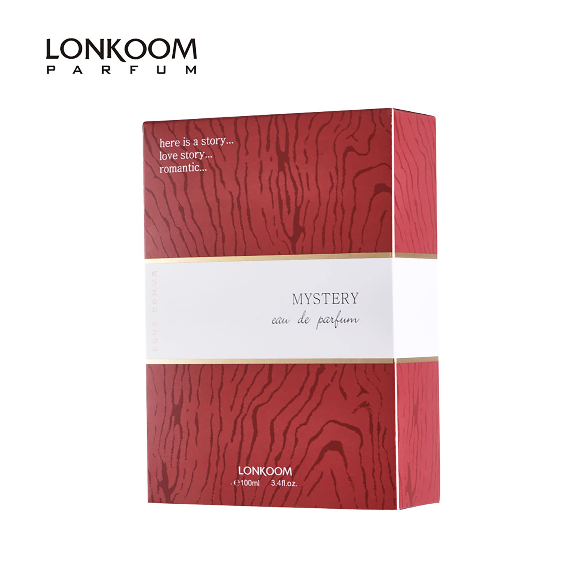 Foto 5 pulgar | Perfume Lonkoom Mystery Red Para Mujer, 100 Ml, Eau De Parfum - Venta Internacional.