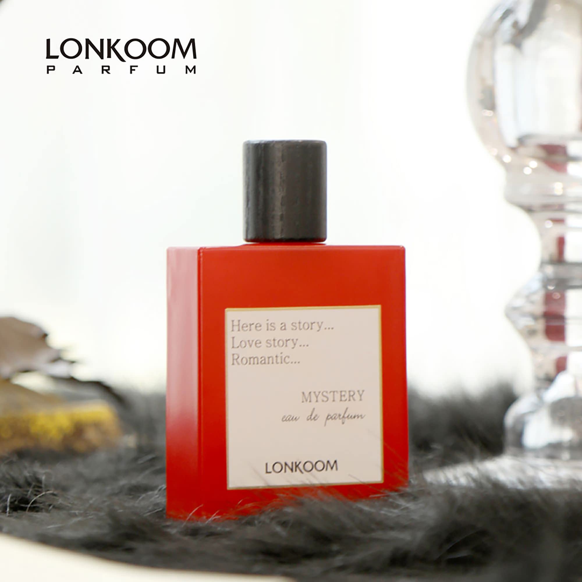 Foto 6 pulgar | Perfume Lonkoom Mystery Red Para Mujer, 100 Ml, Eau De Parfum - Venta Internacional.