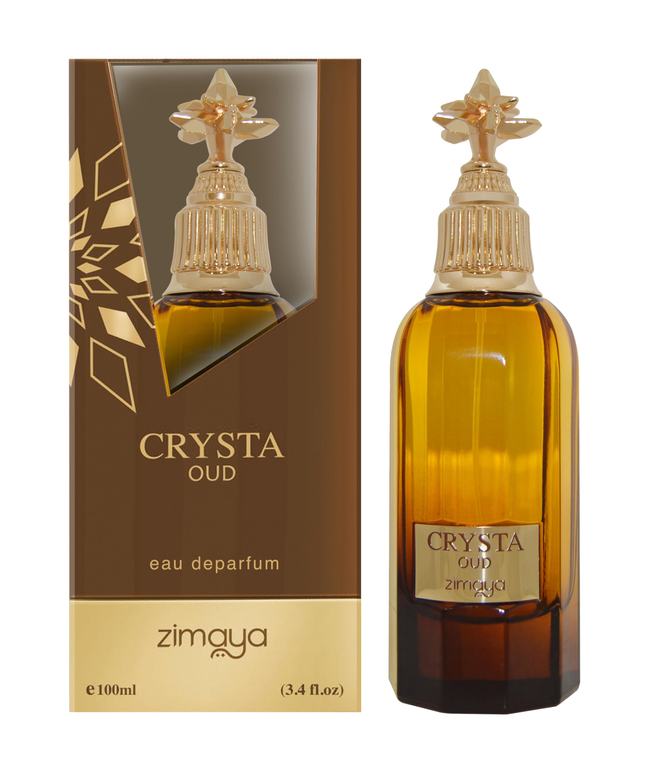 Foto 2 pulgar | Perfume Afnan Zimaya Crysta Oud Eau de Parfum 100 ml Unisex - Venta Internacional