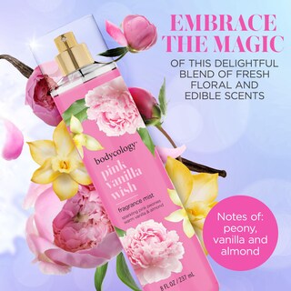 Foto 2 | Bruma Corporal Bodycology Pink Vanilla Wish 237 ml - Venta Internacional