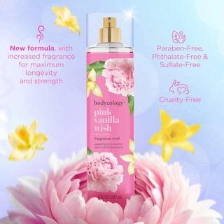 Foto 4 | Bruma Corporal Bodycology Pink Vanilla Wish 237 ml - Venta Internacional