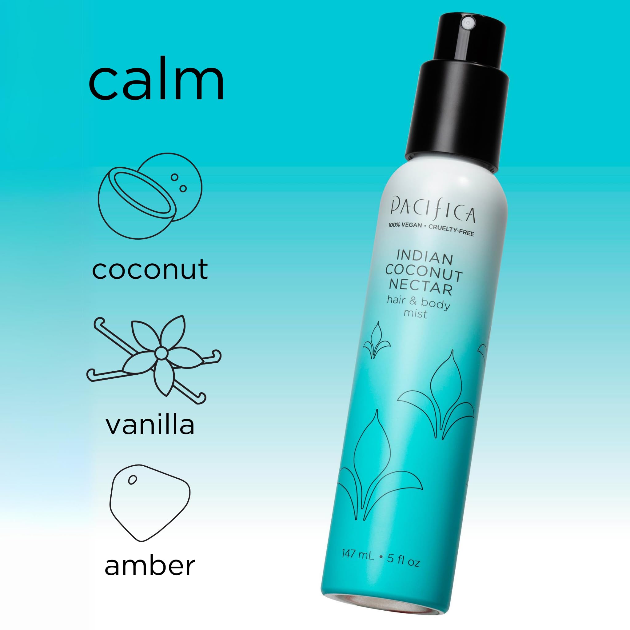 Foto 4 pulgar | Bruma para Cabello y Cuerpo Pacifica Beauty Néctar de Coco Indio 147 ml - Venta Internacional