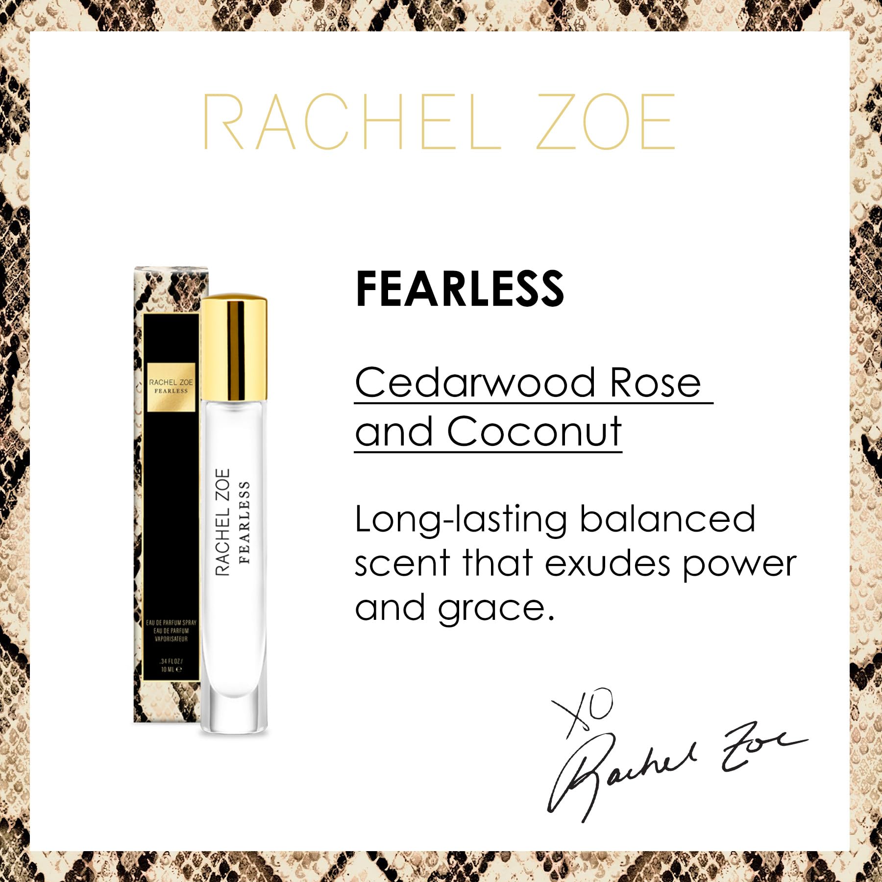 Foto 3 pulgar | Perfume Rachel Zoe Fearless Eau De Parfum Para Mujer, 10 Ml - Venta Internacional.
