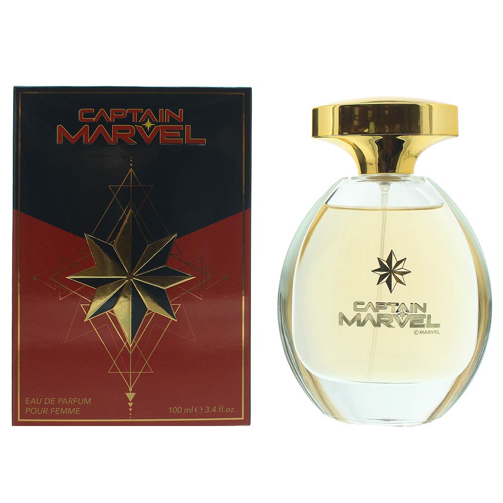 Perfume Marvel Captain Eau De Parfum En Aerosol De 100 Ml Para Hombre - Venta Internacional.