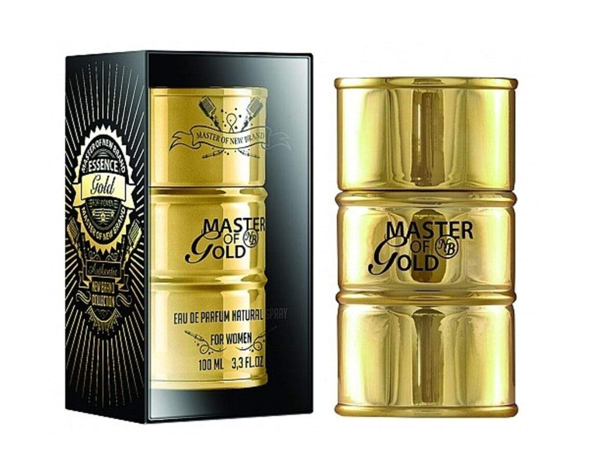 Foto 2 pulgar | Perfume New Brand Master Of Gold Edp 100ml Para Mujer - Venta Internacional.