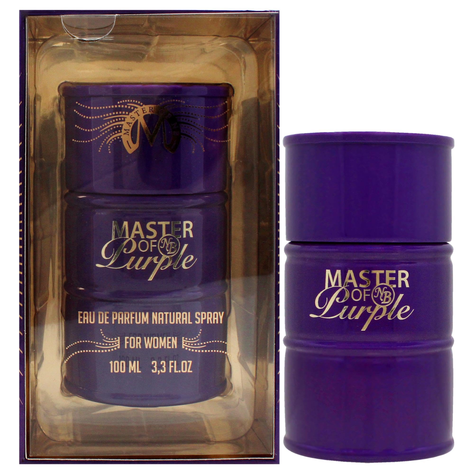 Foto 2 pulgar | Perfume New Brand Master Of Purple Eau De Parfum Para W, 100 Ml - Venta Internacional.