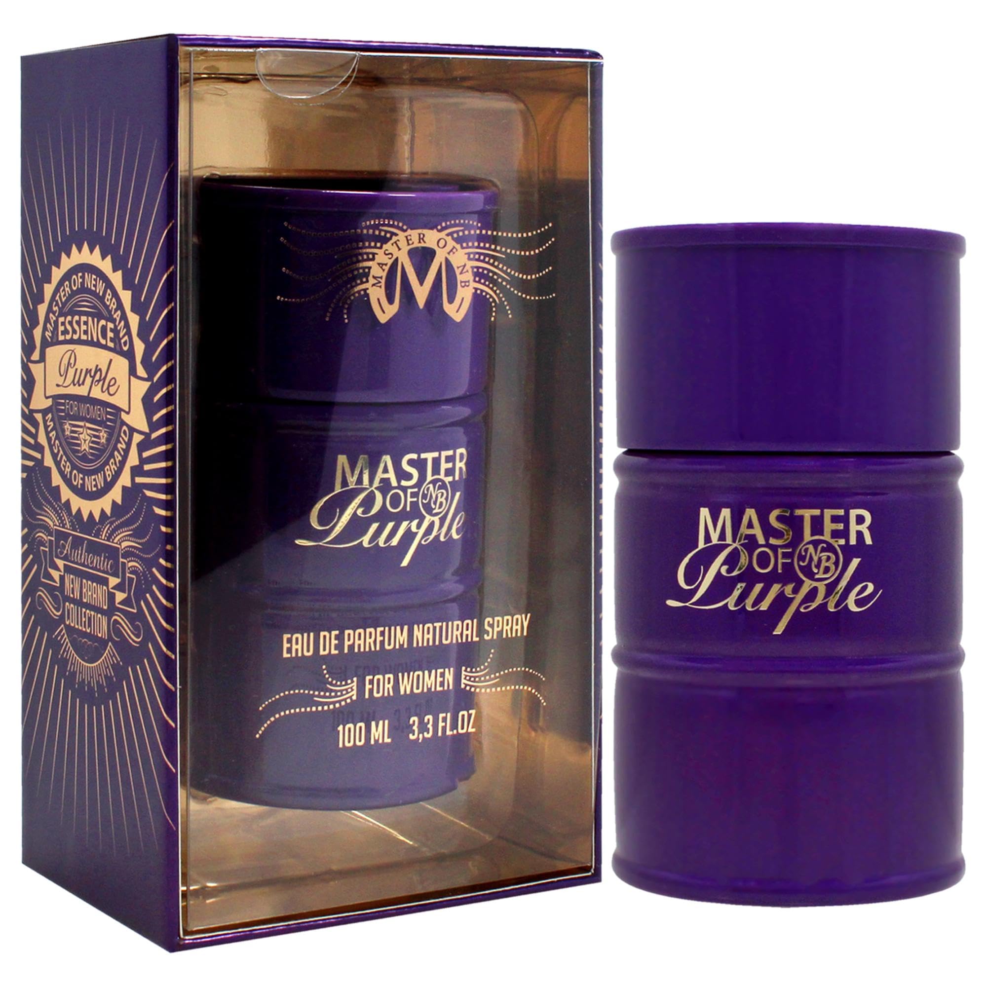 Foto 4 pulgar | Perfume New Brand Master Of Purple Eau De Parfum Para W, 100 Ml - Venta Internacional.