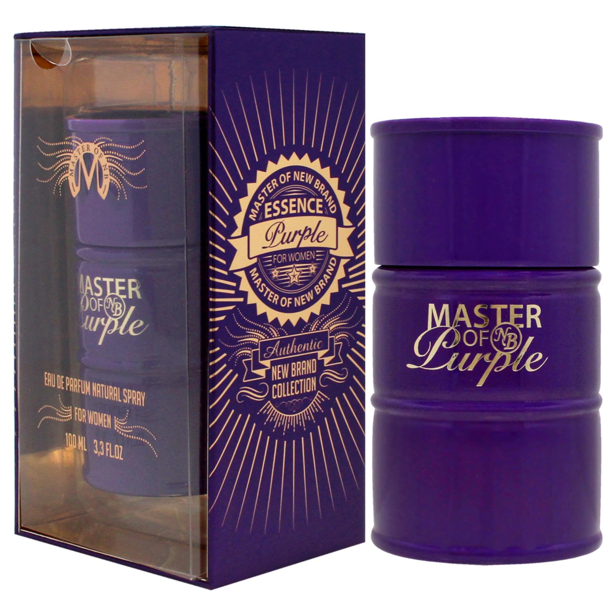 Foto 5 pulgar | Perfume New Brand Master Of Purple Eau De Parfum Para W, 100 Ml - Venta Internacional.