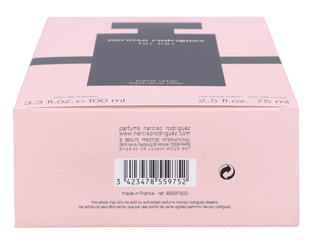 Foto 6 pulgar | Set De Regalo Perfume Narciso Rodriguez Para Mujer Edt 90 Ml + B/l  - Venta Internacional.