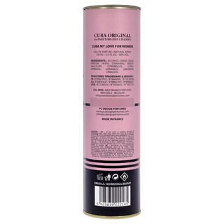 Foto 4 | Perfume Cuba My Love By Cuba Eau De Parfum 100 Ml Para Mujer - Venta Internacional.
