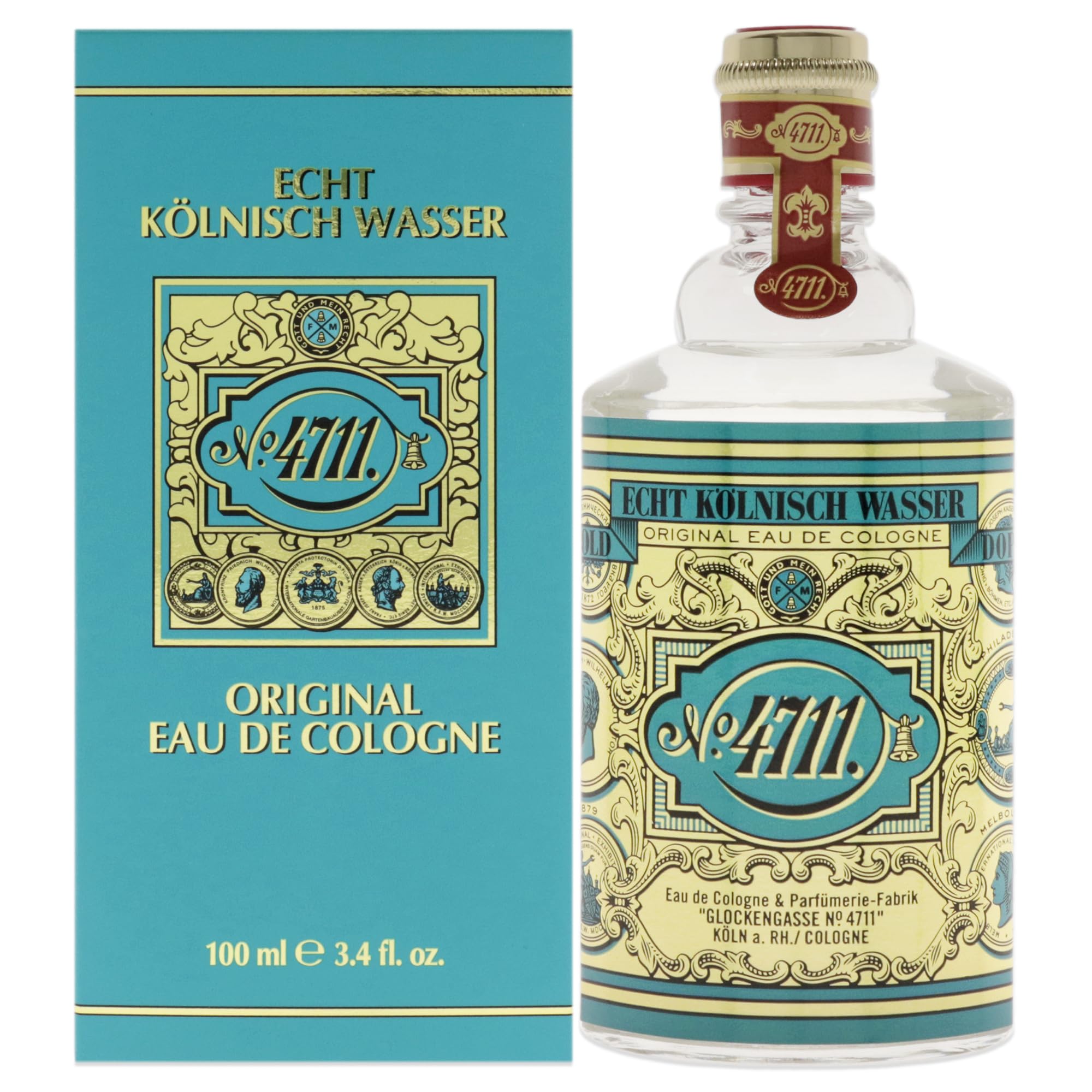 Foto 2 pulgar | Perfume Muelhens 4711 Eau De Cologne Para Hombre, 100 Ml - Venta Internacional.