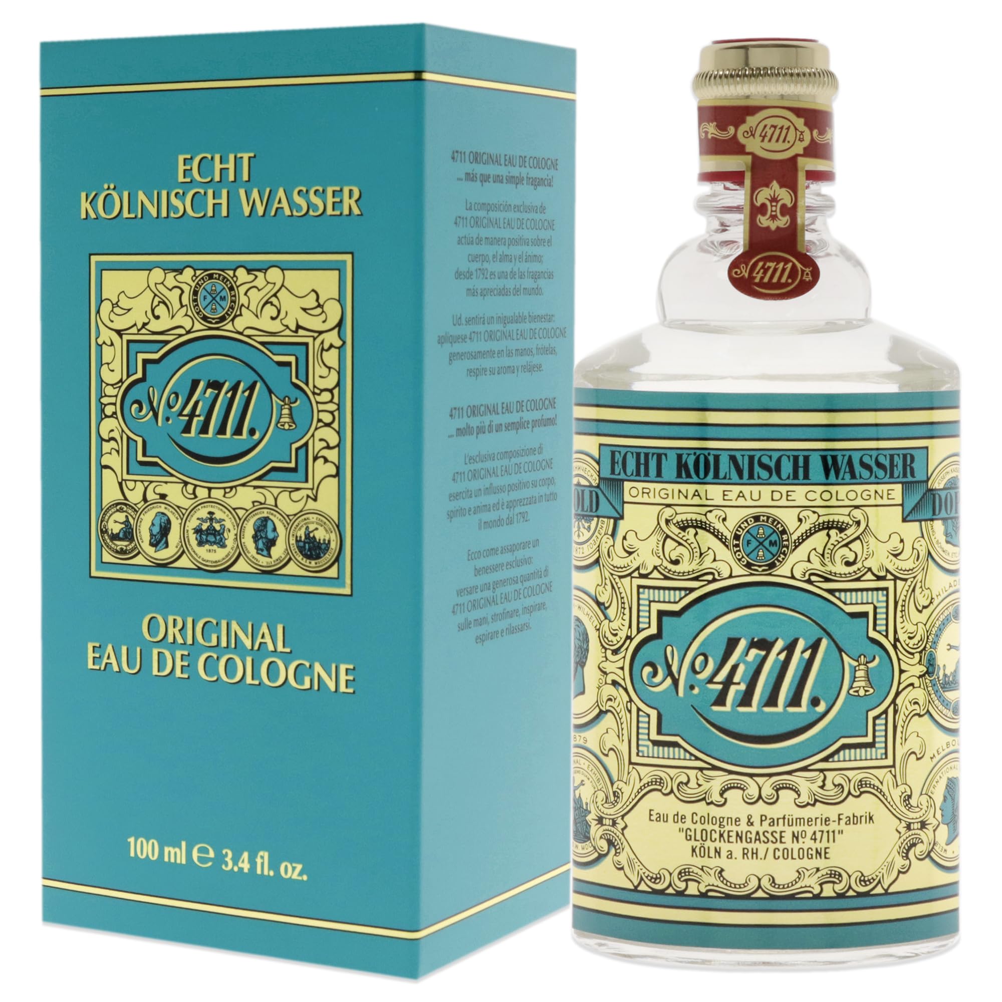 Foto 4 | Perfume Muelhens 4711 Eau De Cologne Para Hombre, 100 Ml - Venta Internacional.
