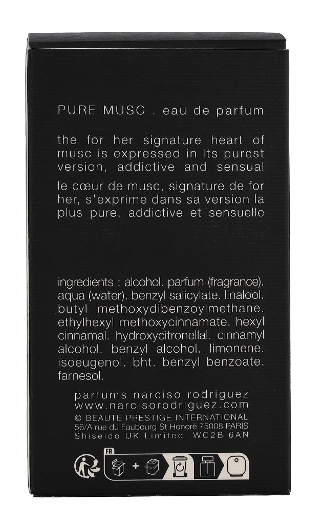 Foto 7 pulgar | Perfume Narciso Rodriguez Pure Musc Eau De Parfum Para Mujer, 30 Ml - Venta Internacional.