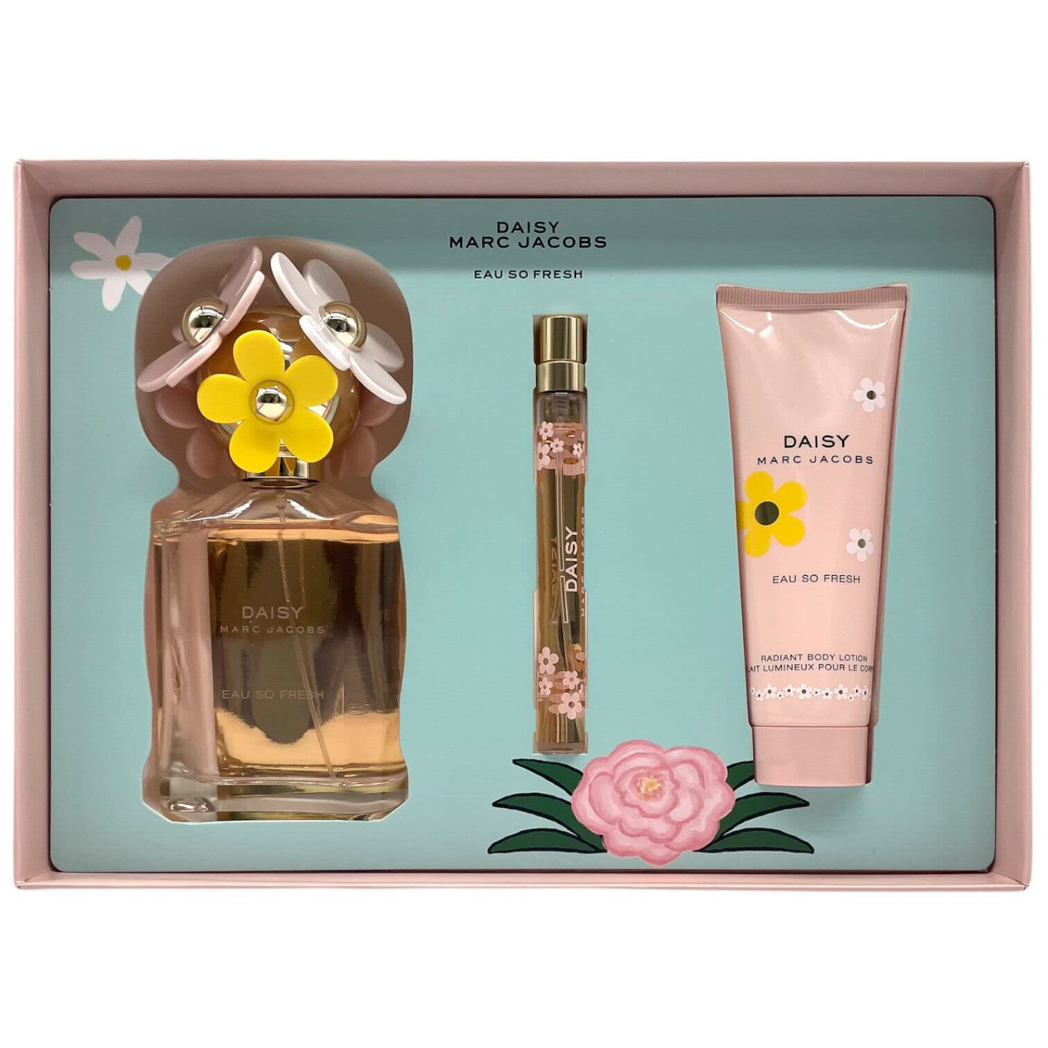 Foto 2 | Set De Regalo Perfume Marc Jacobs Daisy Eau So Fresh Para Mujer - Venta Internacional.