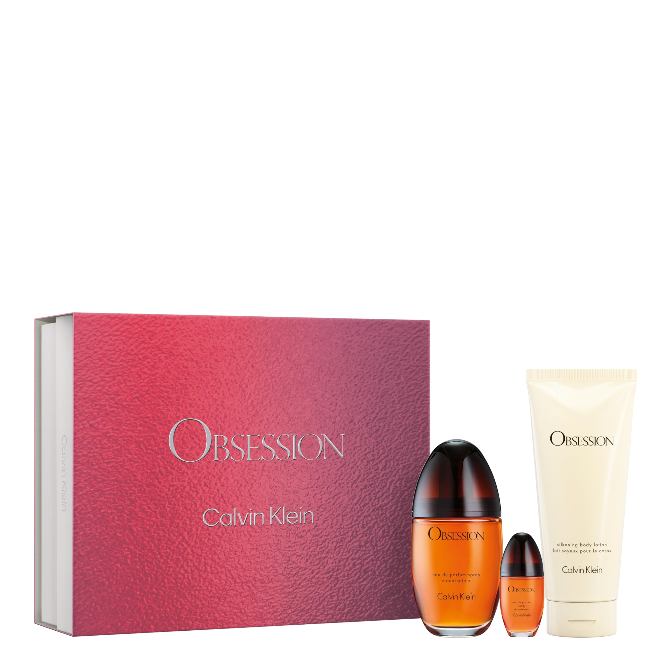 Set De Regalo Perfume Calvin Klein Obsession Para Mujer, 3 Piezas - Venta Internacional.