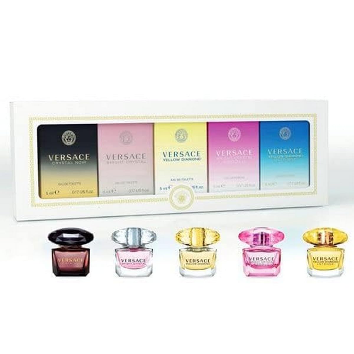 Foto 2 pulgar | Miniset De Regalo Perfume Versace Miniatures Collection, 5 Piezas, Para Mujer - Venta Internacional.