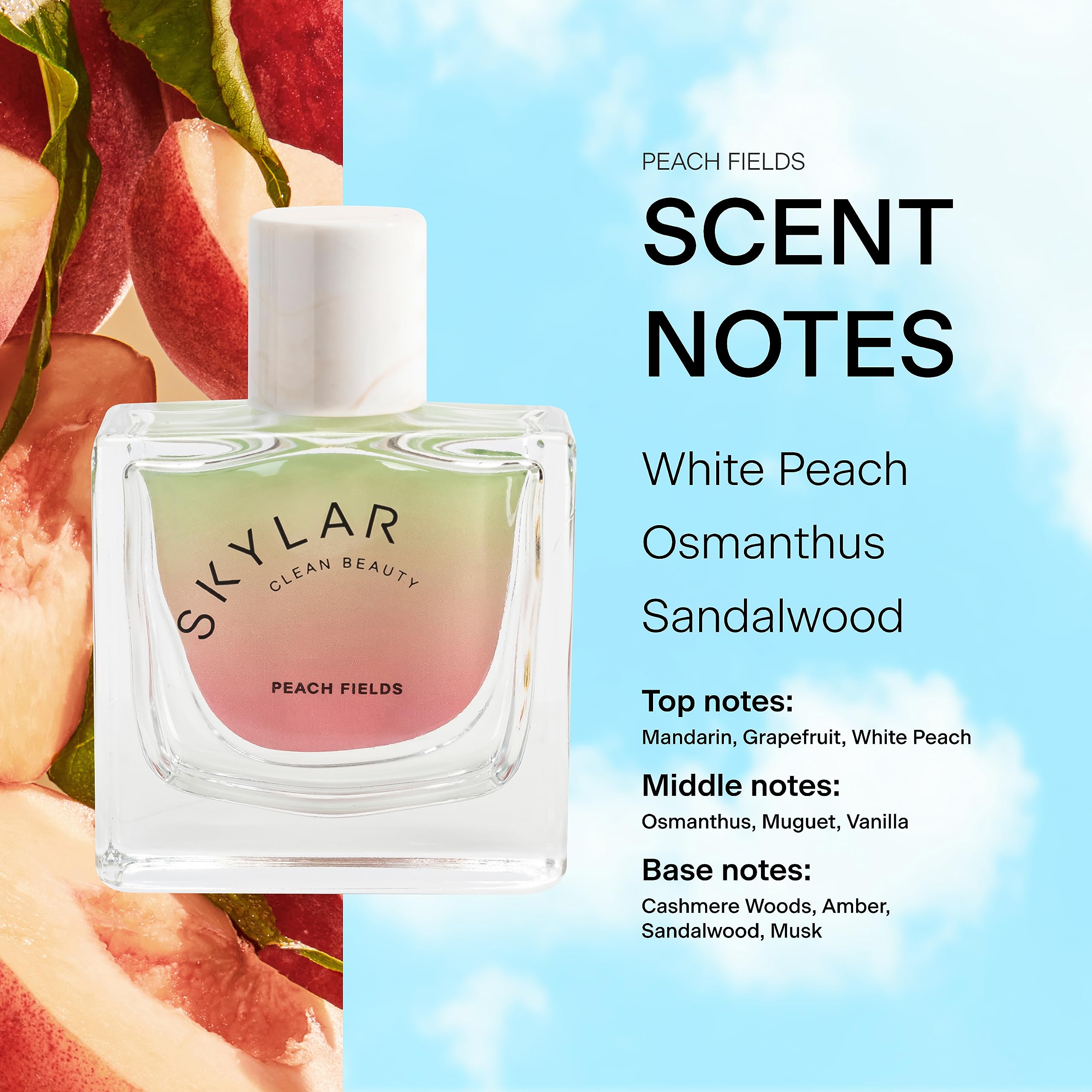 Foto 5 pulgar | Perfume Skylar Peach Fields Eau De Parfum, 50 Ml, Para Mujeres Y Hombres - Venta Internacional.