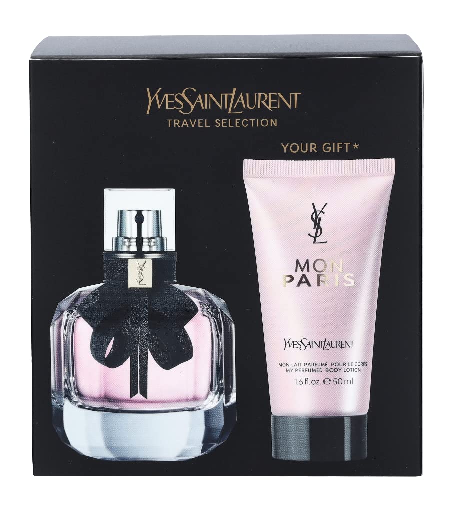 Foto 5 pulgar | Set De Regalo Perfume Yves Saint Laurent Mon Paris Para Mujer, 50 Ml, 2 Piezas - Venta Internacional.