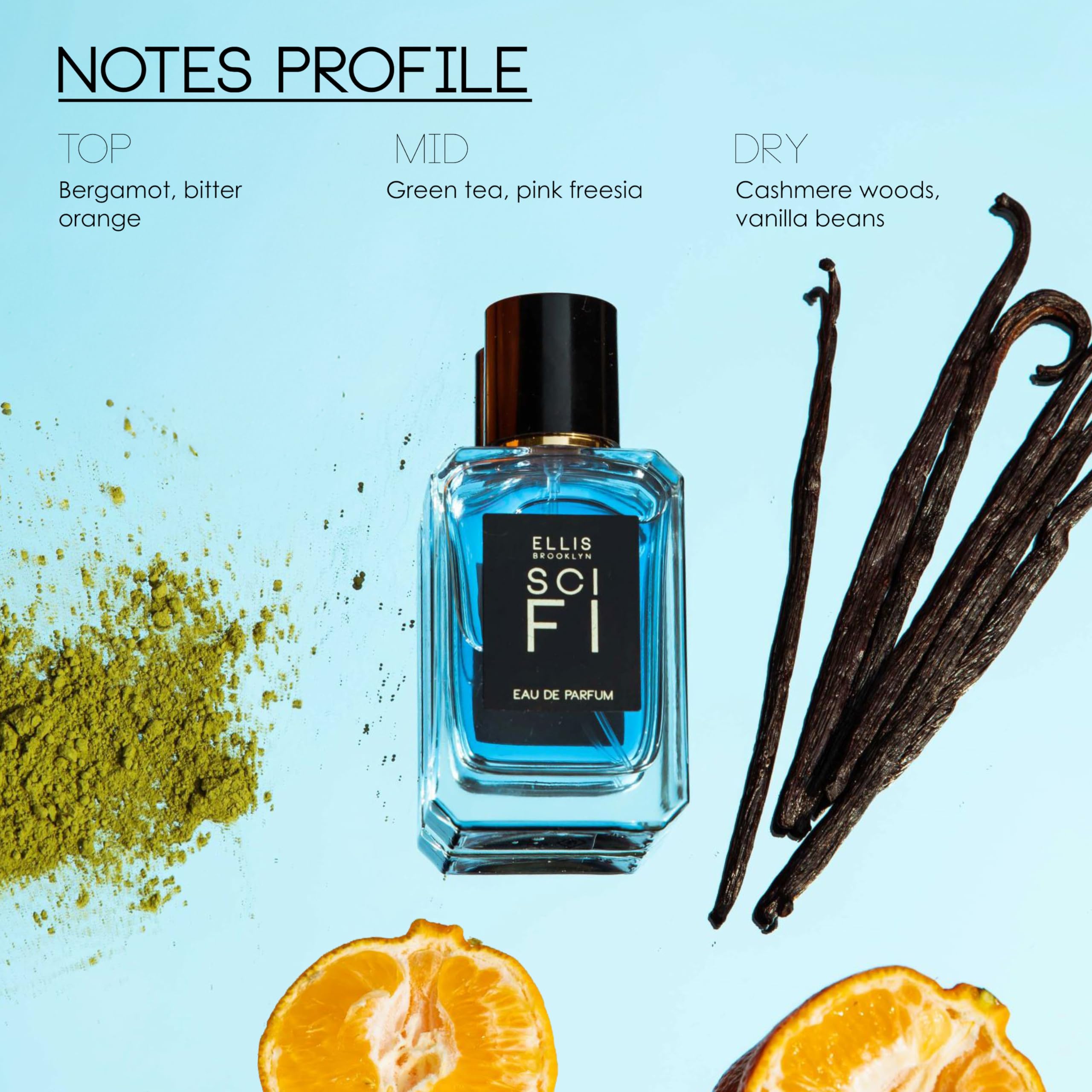 Foto 5 pulgar | Perfume Ellis Brooklyn Sci Fi Eau De Parfum Para Mujer, 50 Ml - Venta Internacional.