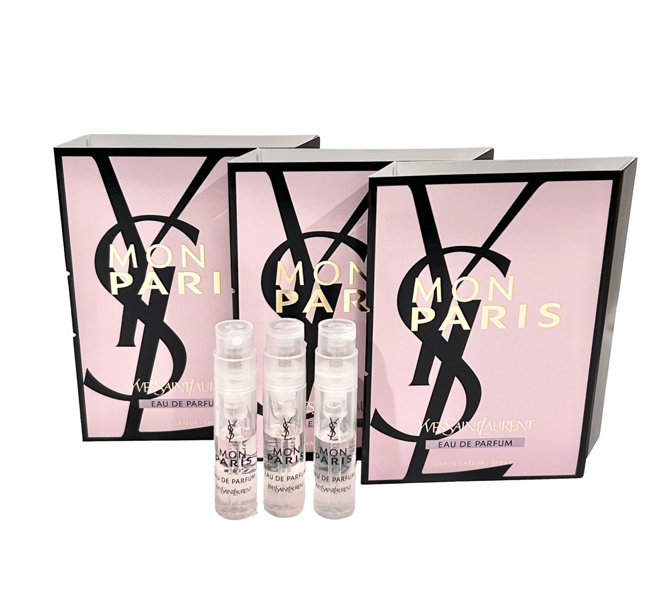 Foto 1 | Perfume Yves Saint Laurent Mon Paris Edp 1,2 Ml Para Mujer (x3) - Venta Internacional.