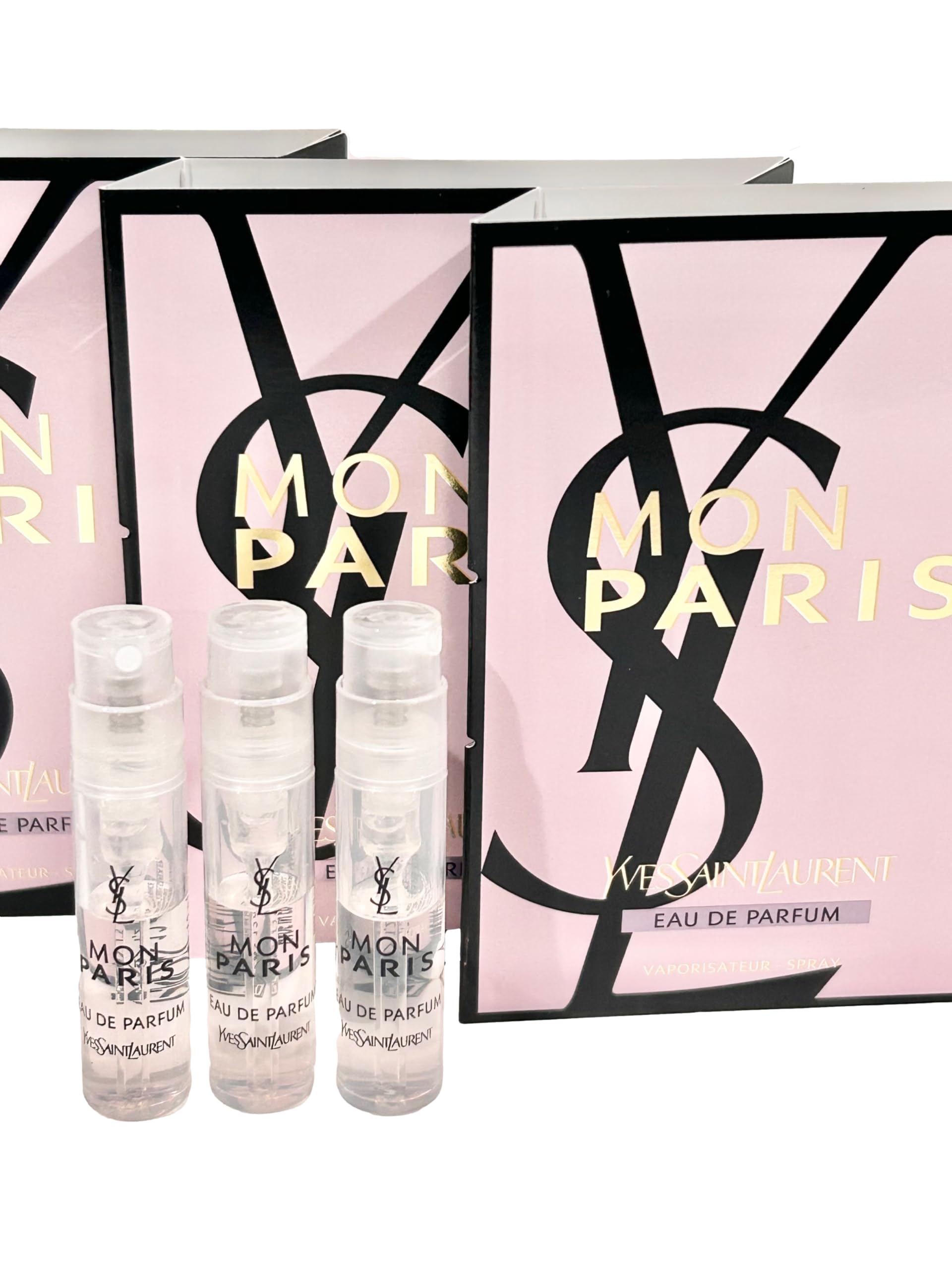 Foto 2 | Perfume Yves Saint Laurent Mon Paris Edp 1,2 Ml Para Mujer (x3) - Venta Internacional.