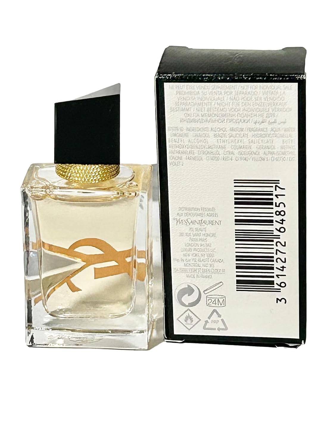 Foto 3 pulgar | Perfume Yves Saint Laurent Ysl Libre Mini Splash De 7,5 Ml Para Mujer - Venta Internacional.
