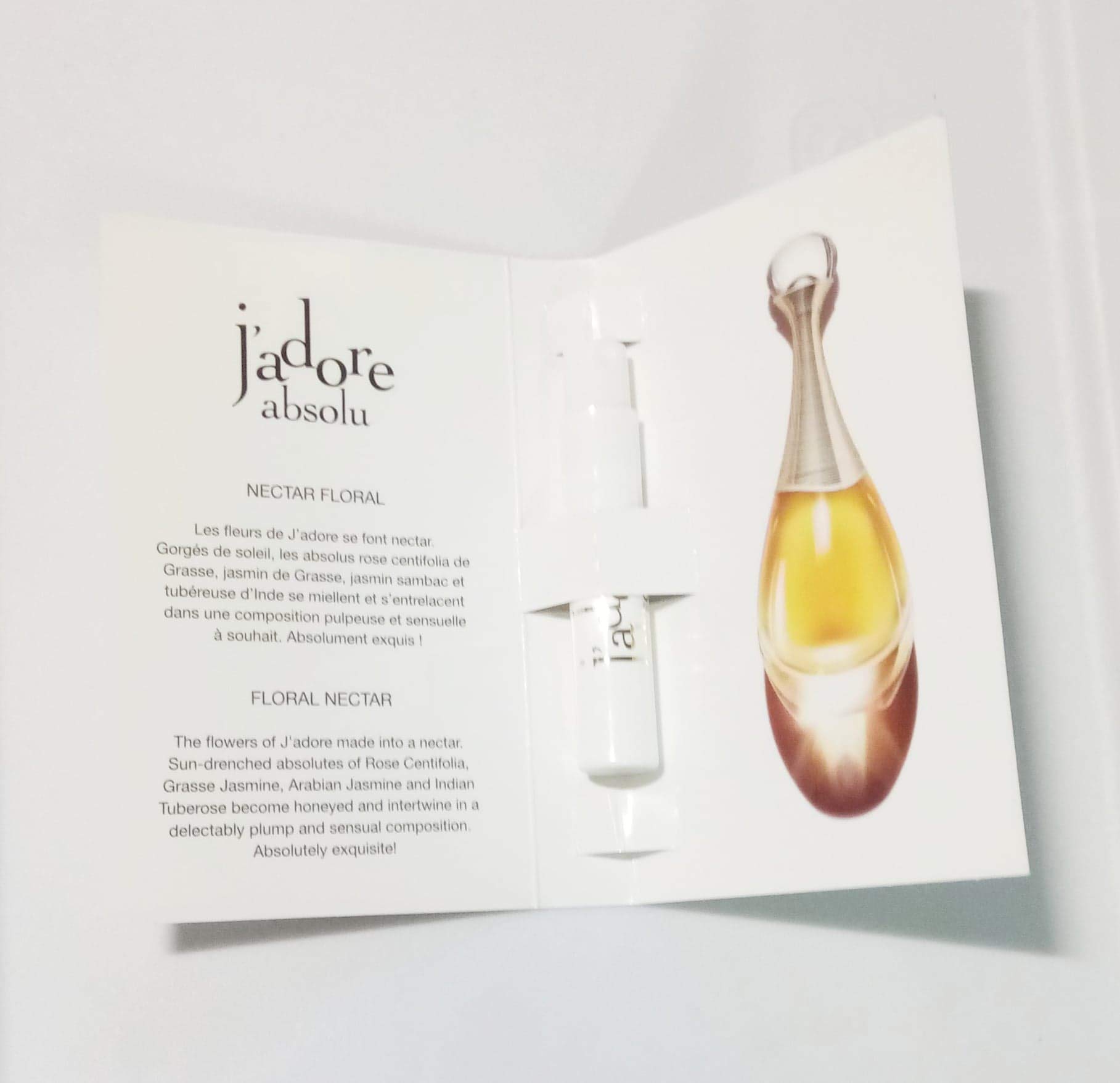 Foto 2 pulgar | Muestra De Perfume Dior Christian Dior J'adore, 1 Ml - Venta Internacional.