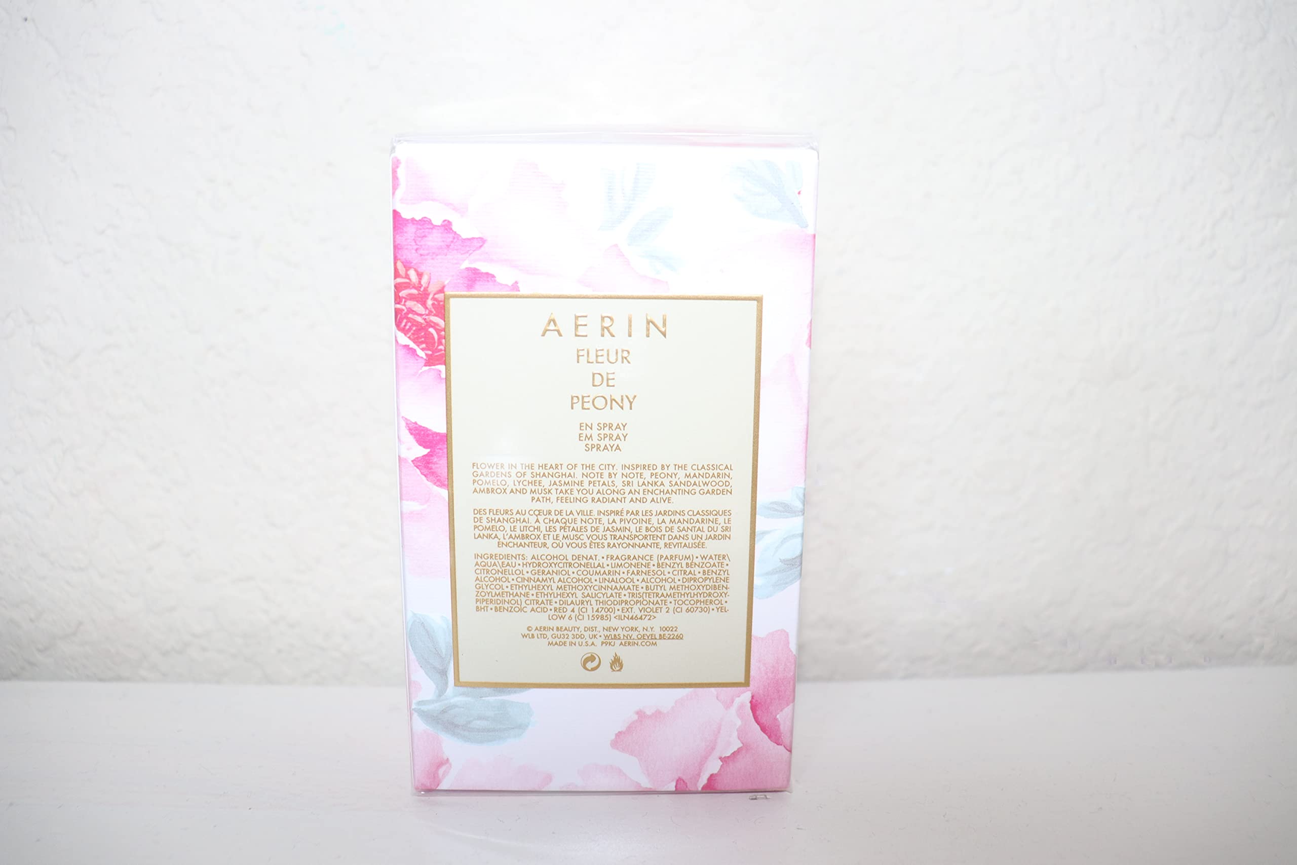Foto 5 pulgar | Perfume Aerin Estee Lauder Beauty Flor De Peonía, 50 Ml, Eau De Parfum - Venta Internacional.