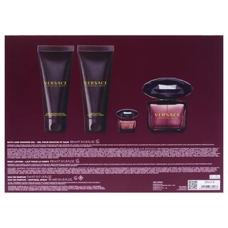 Foto 7 | Set De Regalo Perfume Versace Crystal Noir Para Mujer, 4 Piezas - Venta Internacional.