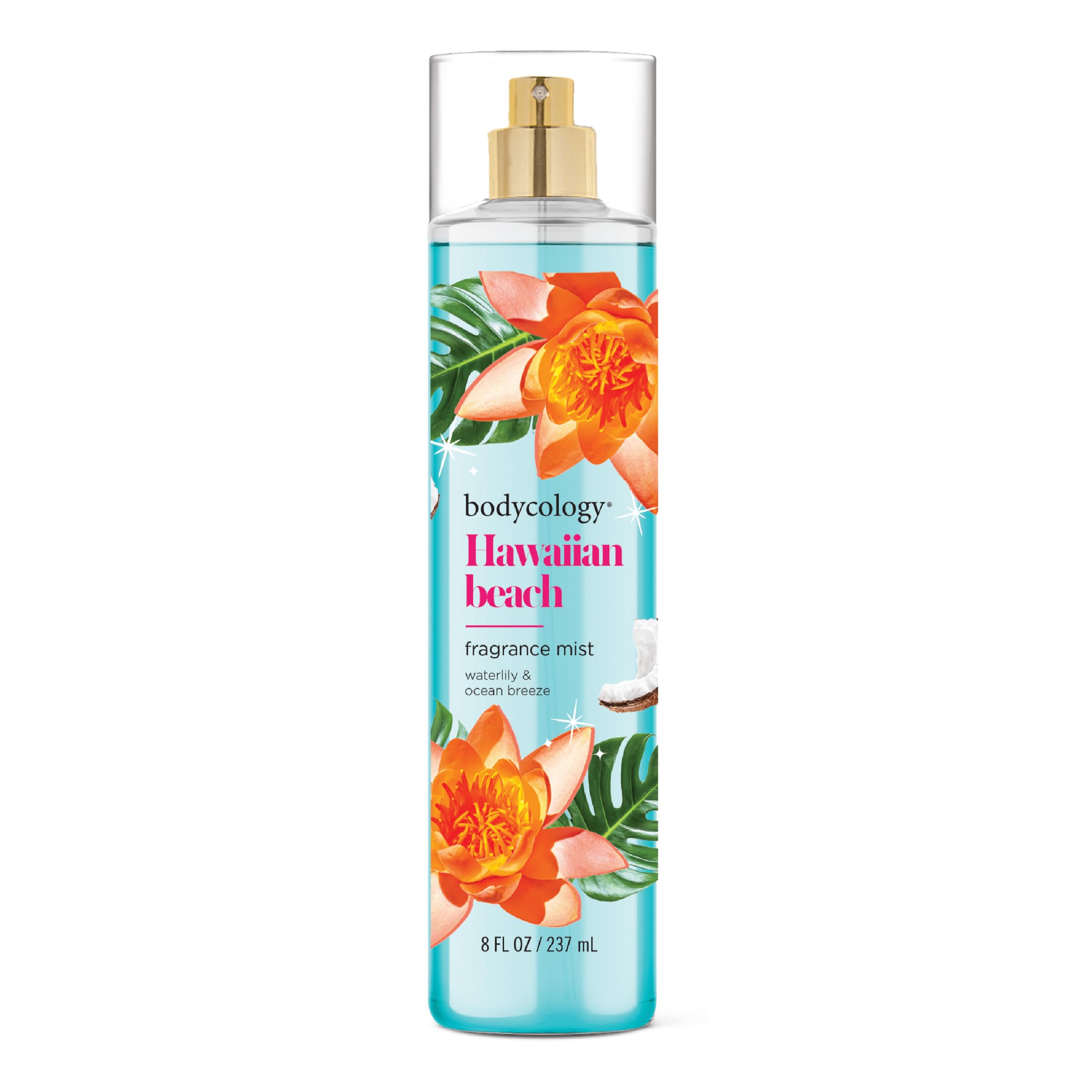 Bruma Corporal Bodycology Hawaiian Beach de 240 ml de Larga Duración - Venta Internacional