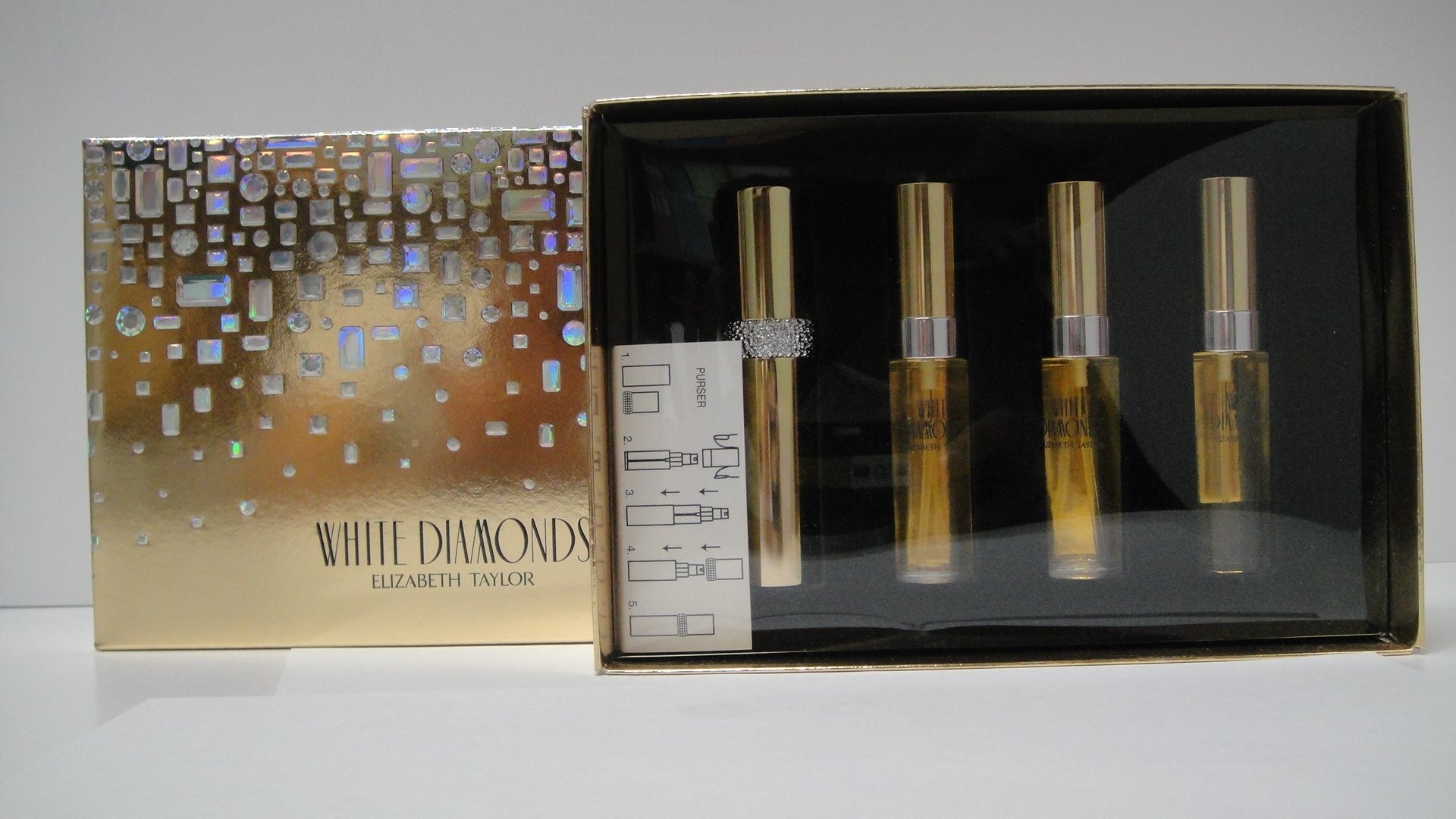 Foto 7 | Perfume Elizabeth Taylor White Diamond Edt 10 Ml (3 X 10 Ml) - Venta Internacional.